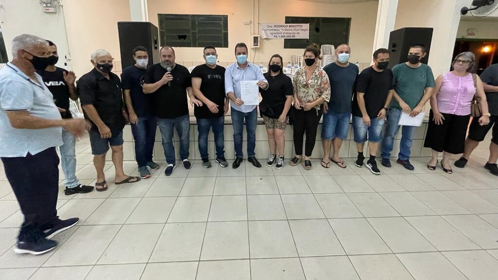 Minotto anuncia R$ 1 milhão para Posto de Saúde do bairro Ouro Negro