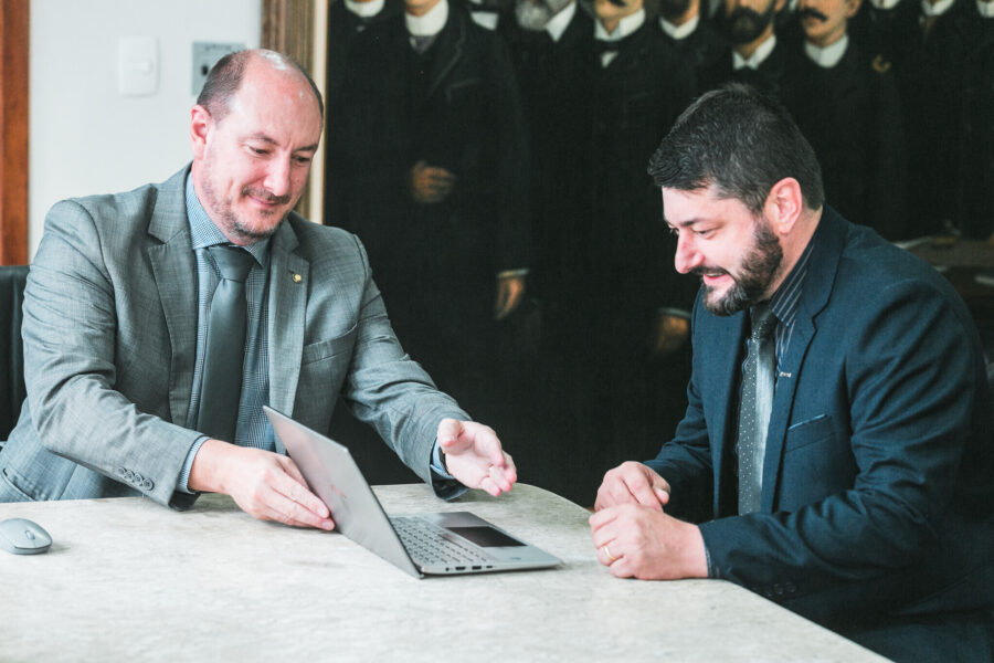 Presidência - Assinatura da Ampliação do Termo de Cooperação entre Alesc e Udesc
