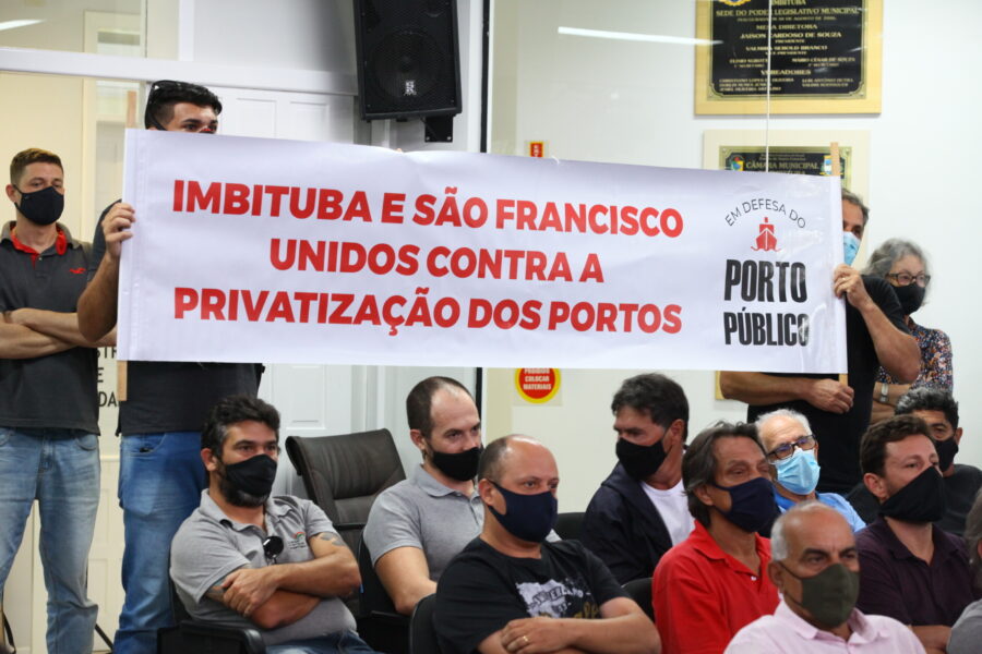 Audiência Pública - Comissão Mista sobre o processo de estudo da desestatização dos portos de SC