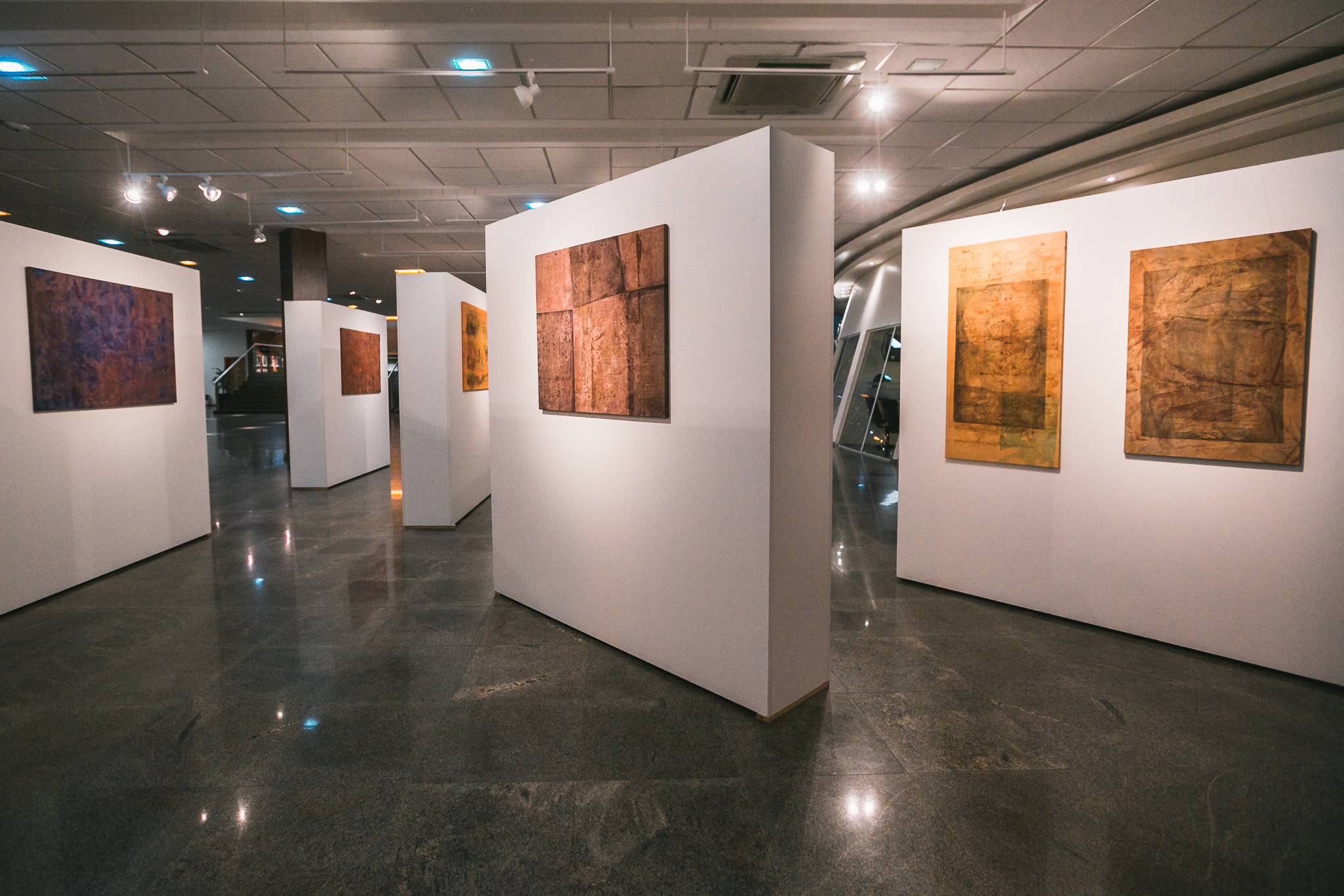 Exposição – A Presença da Matéria, do artista Leandro Serpa