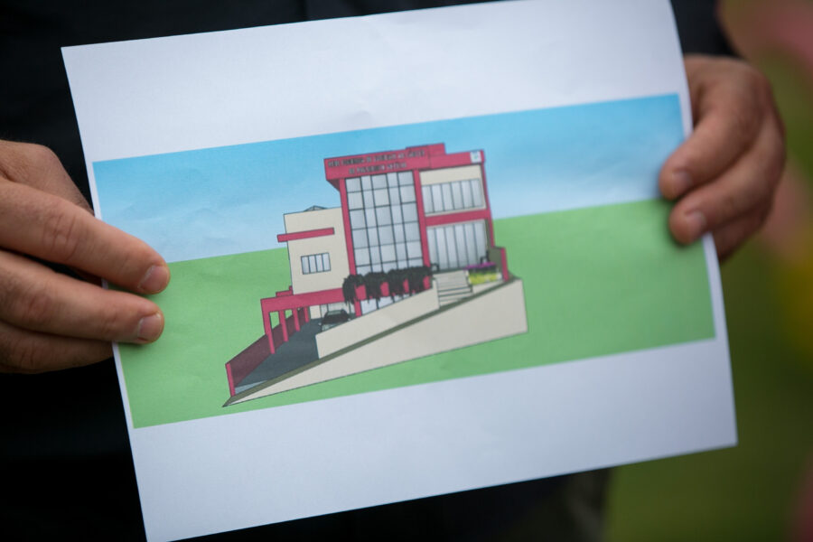 Figura ilustrativa da nova sede da RFCC de Presidente Getúlio