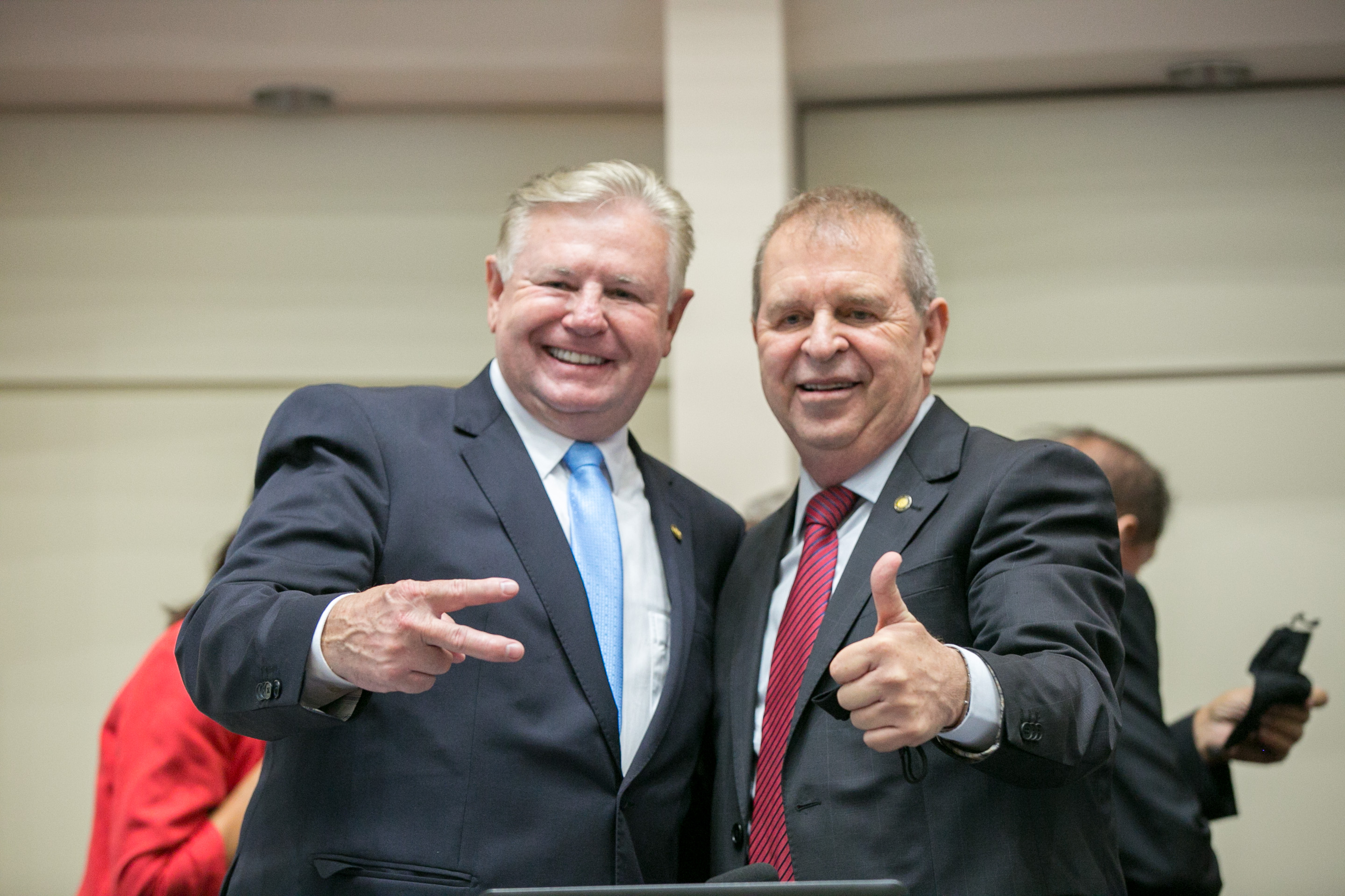 Deputado Nilso Berlanda (PL) e Deputado Maurício Eskudlark (PL)