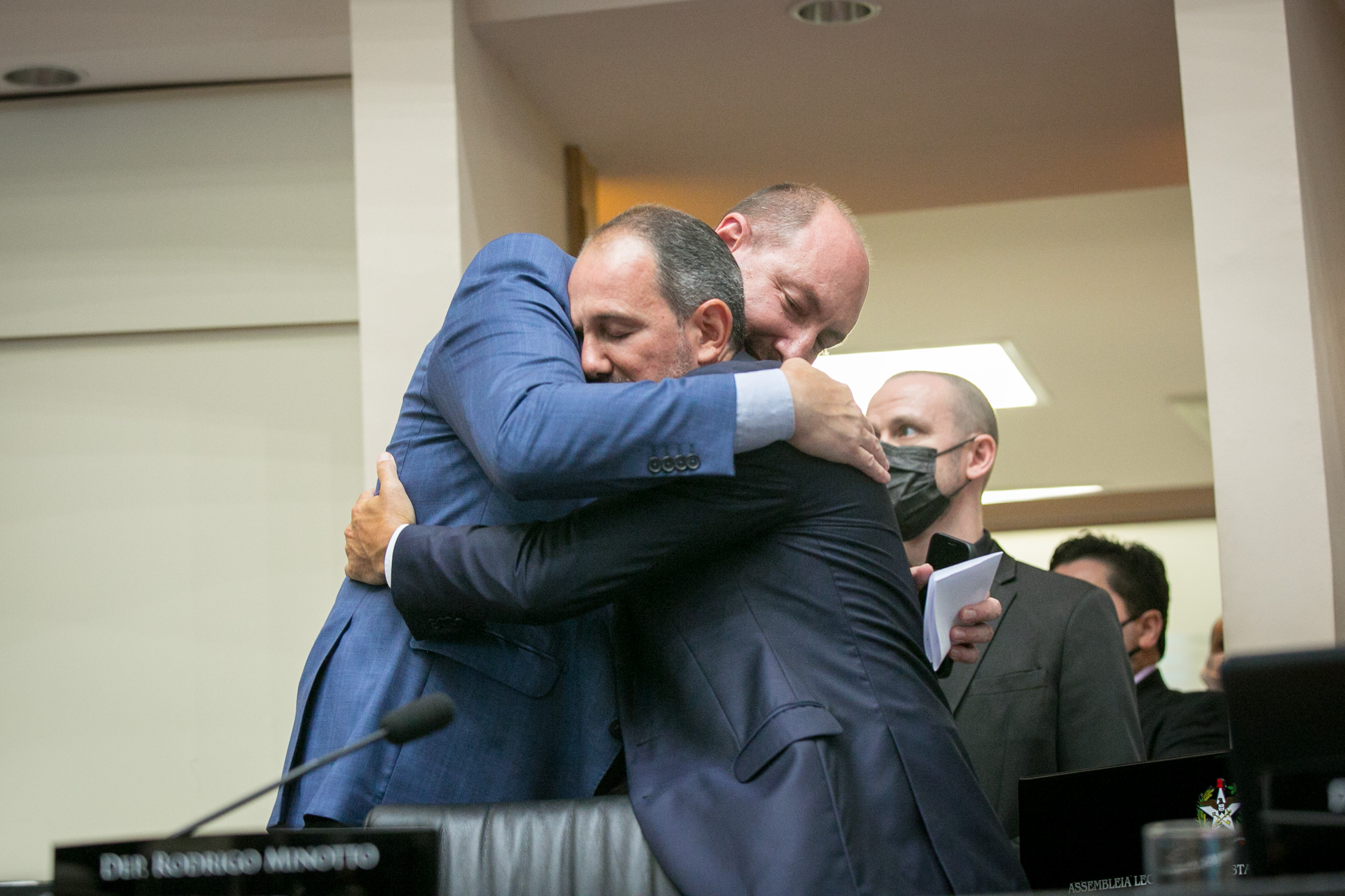 Deputado Mauro de Nadal (MDB) e Deputado Laércio Schuster (PSB)