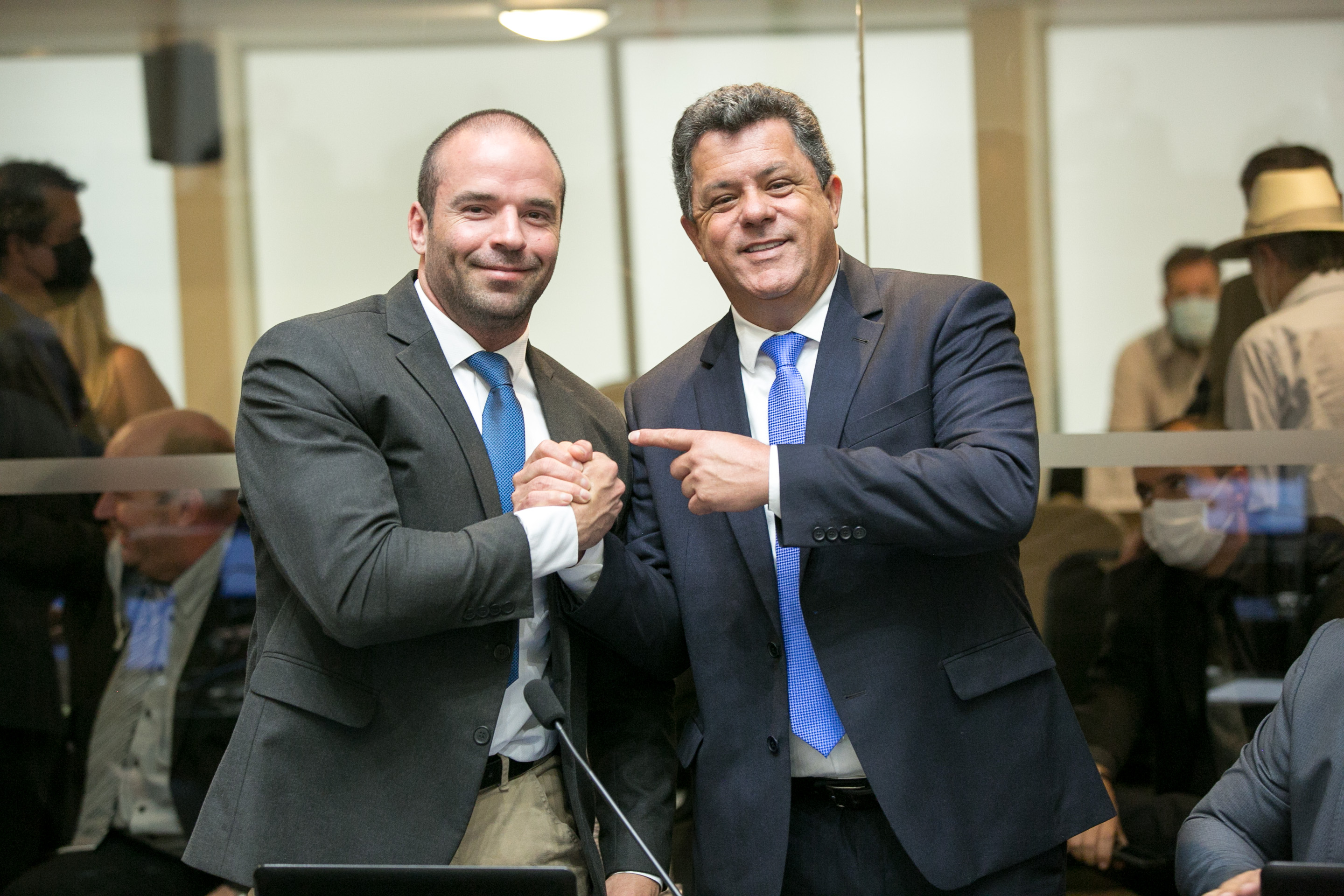 Deputado Jessé Lopes (PSL) e Deputado Ivan Naatz (PL)