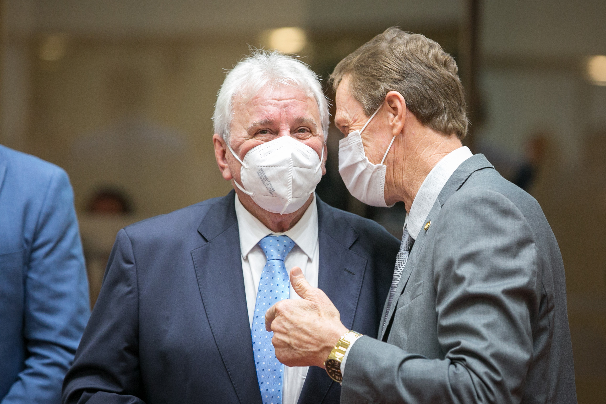 Deputado Moacir Sopelsa (MDB) e Deputado Volnei Weber (MDB)