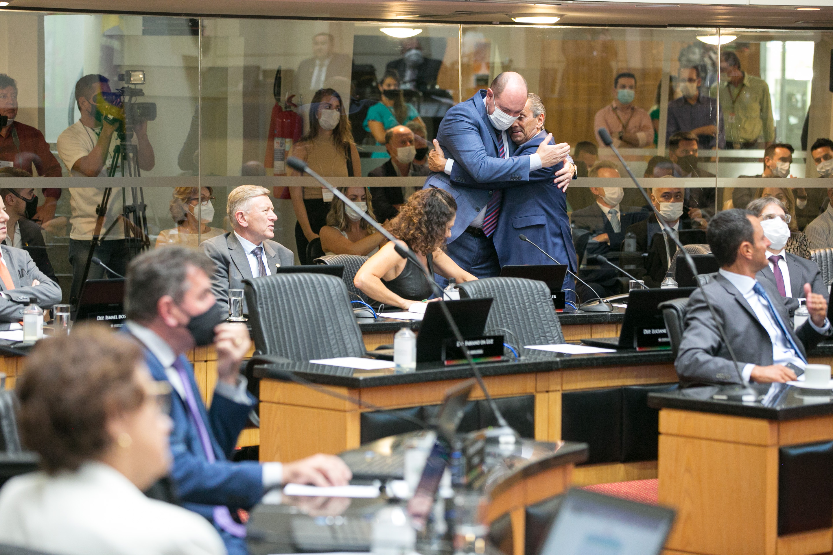 Deputado Mauro de Nadal (MDB) e Deputado Julio Garcia (PSD)