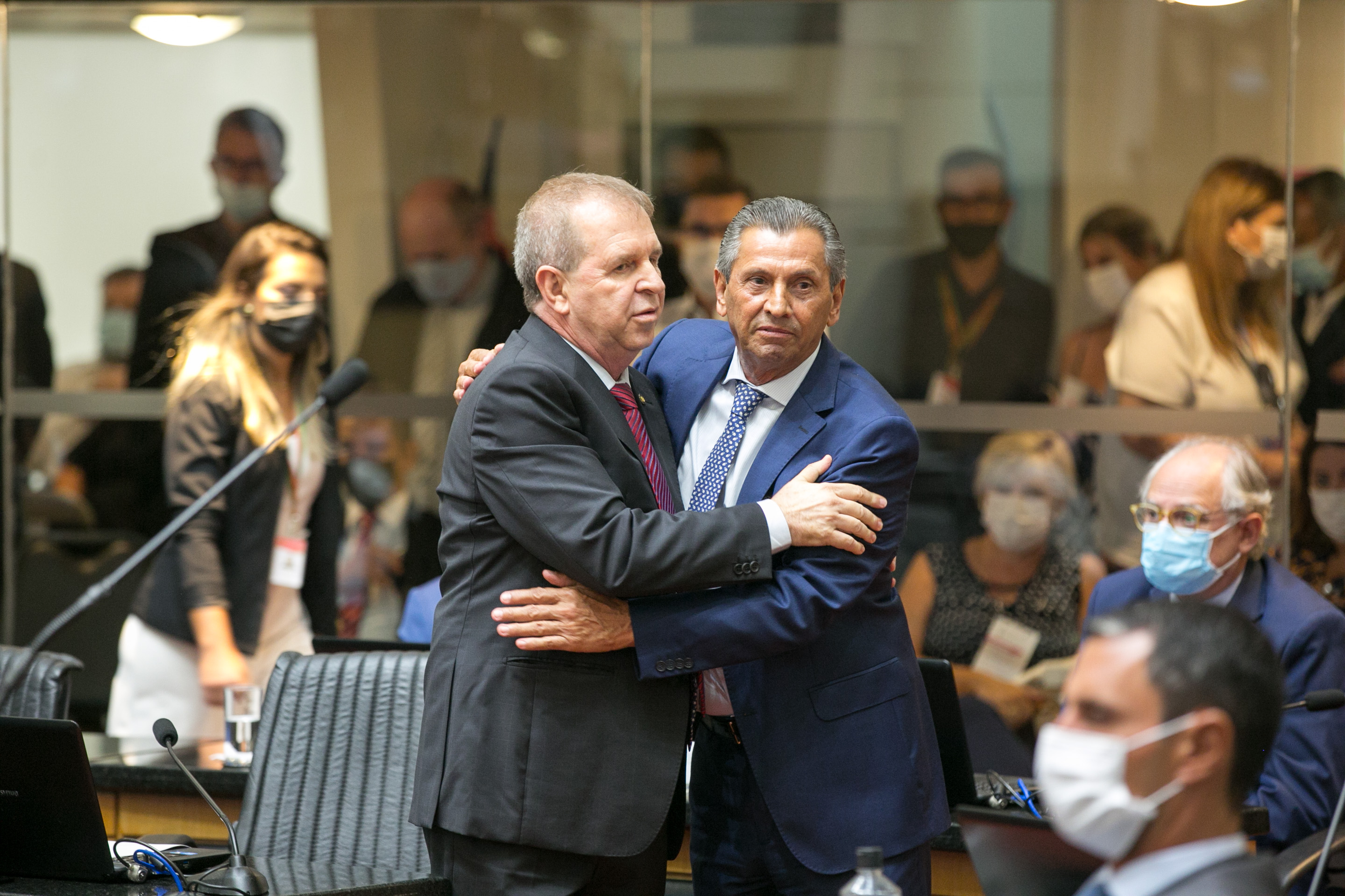 Deputado Maurício Eskudlark (PL) e Deputado Julio Garcia (PSD)