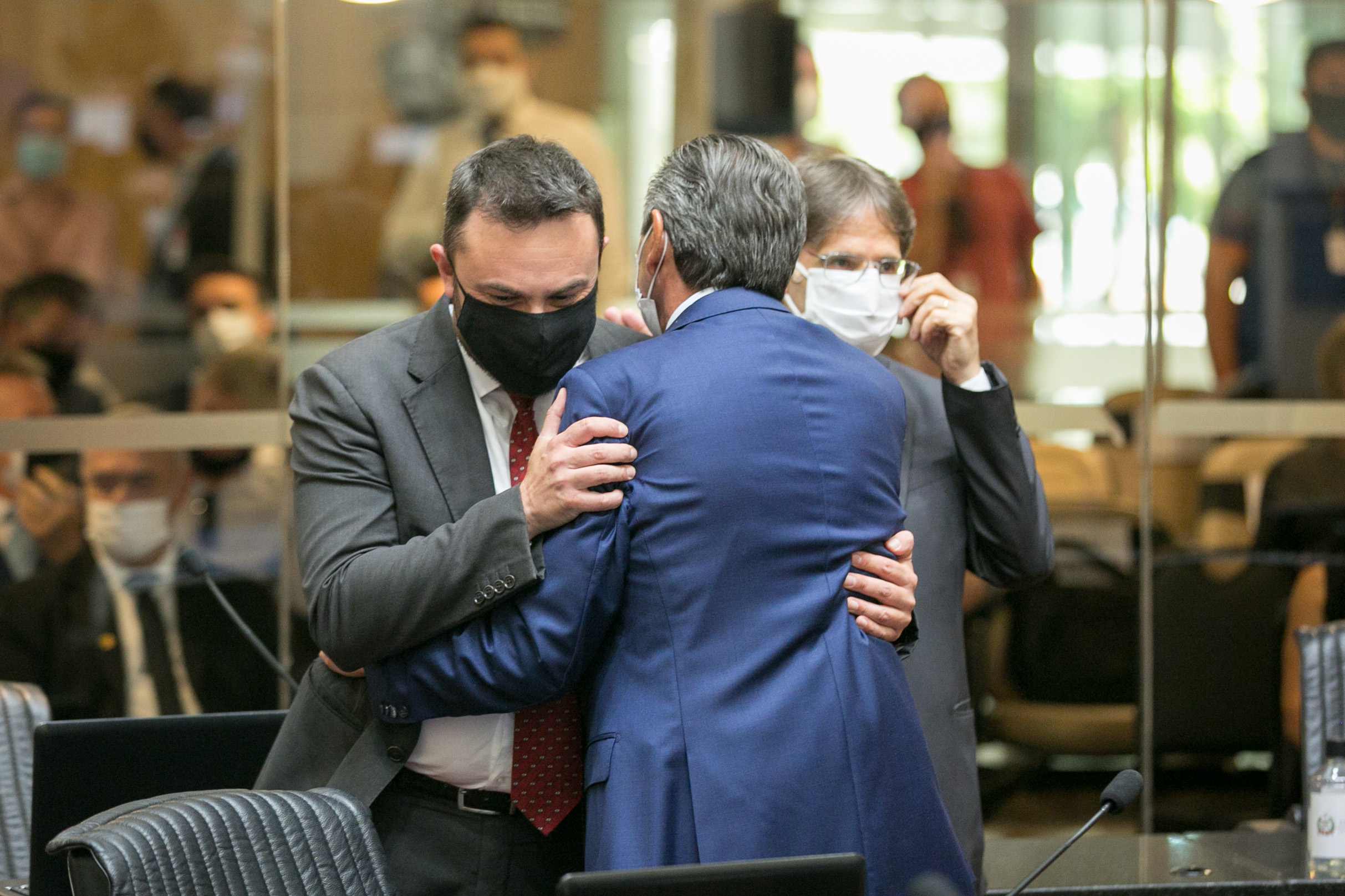 Deputado Marcius Machado (PL) e Deputado Julio Garcia (PSD)