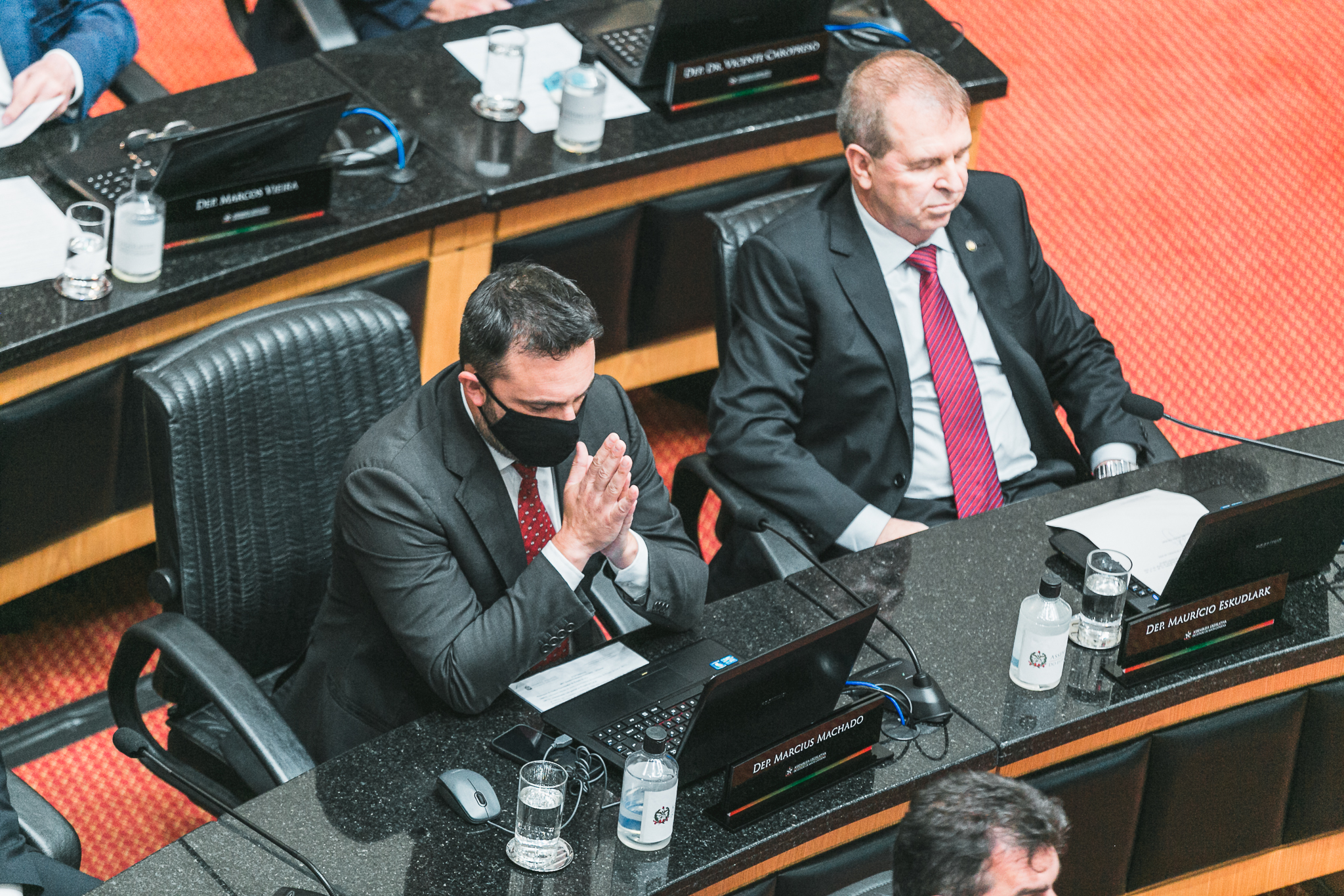 Deputado Marcius Machado (PL) - Deputado Maurício Eskudlark (PL)