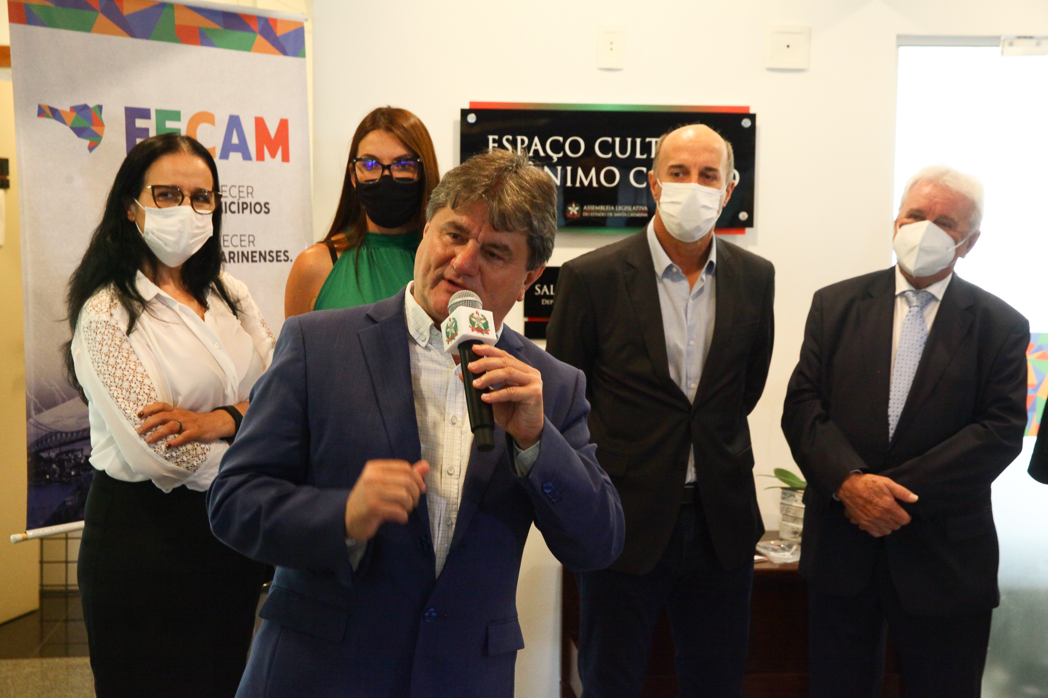 Posse da Fecam - Jorge Luiz Koch (presidente da Fecam)