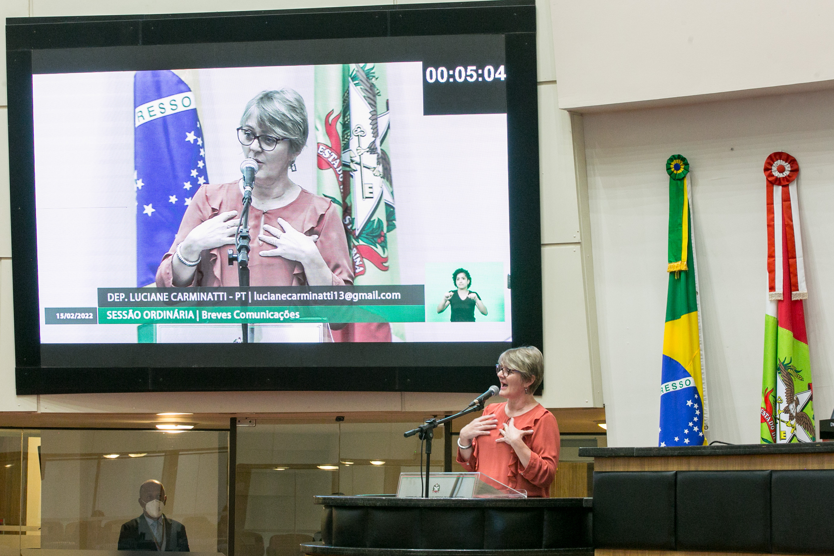 Deputada Luciane Carminatti (PT)