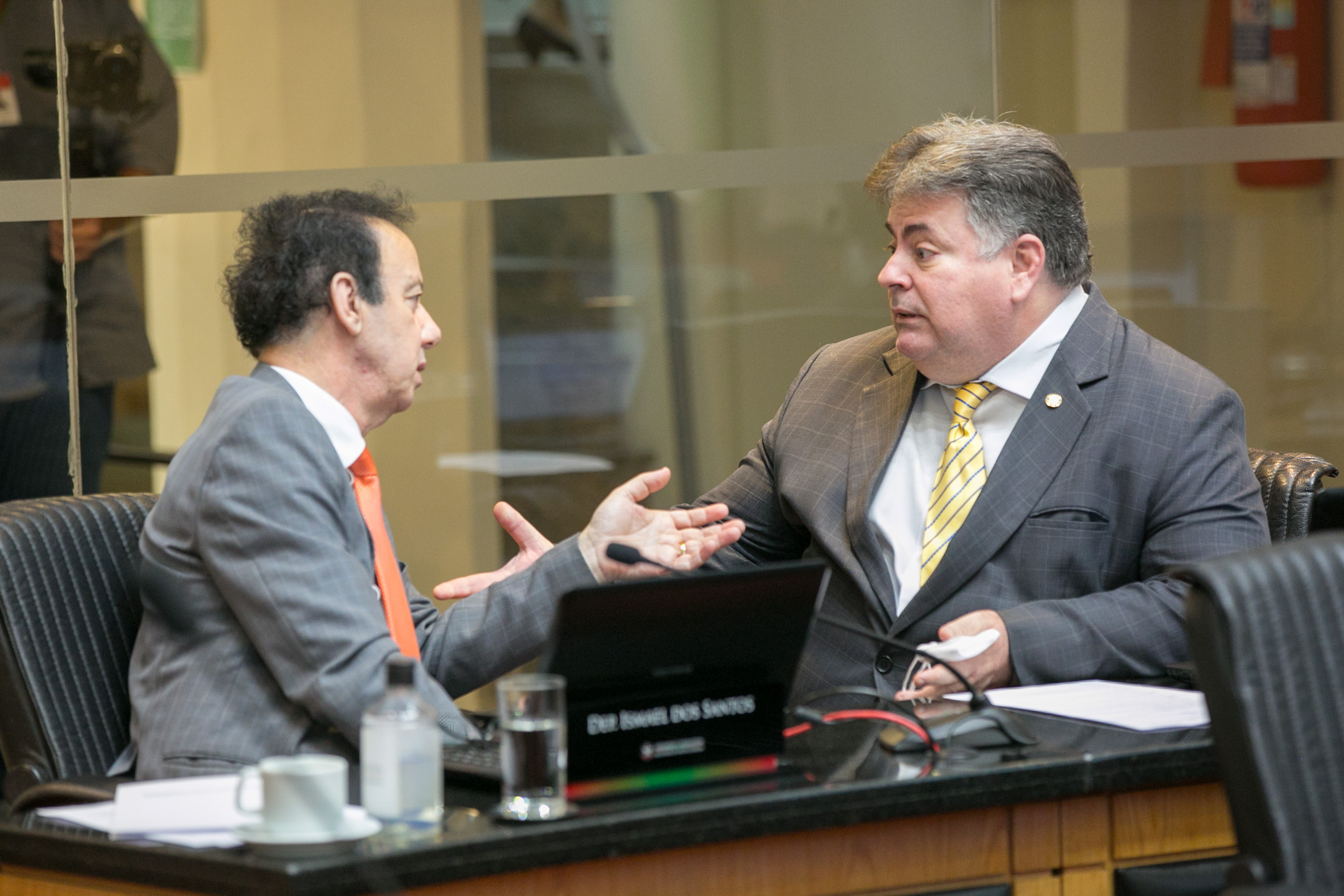 Deputado Ismael dos Santos (PSD) e Deputado Sergio Motta (Republicanos)