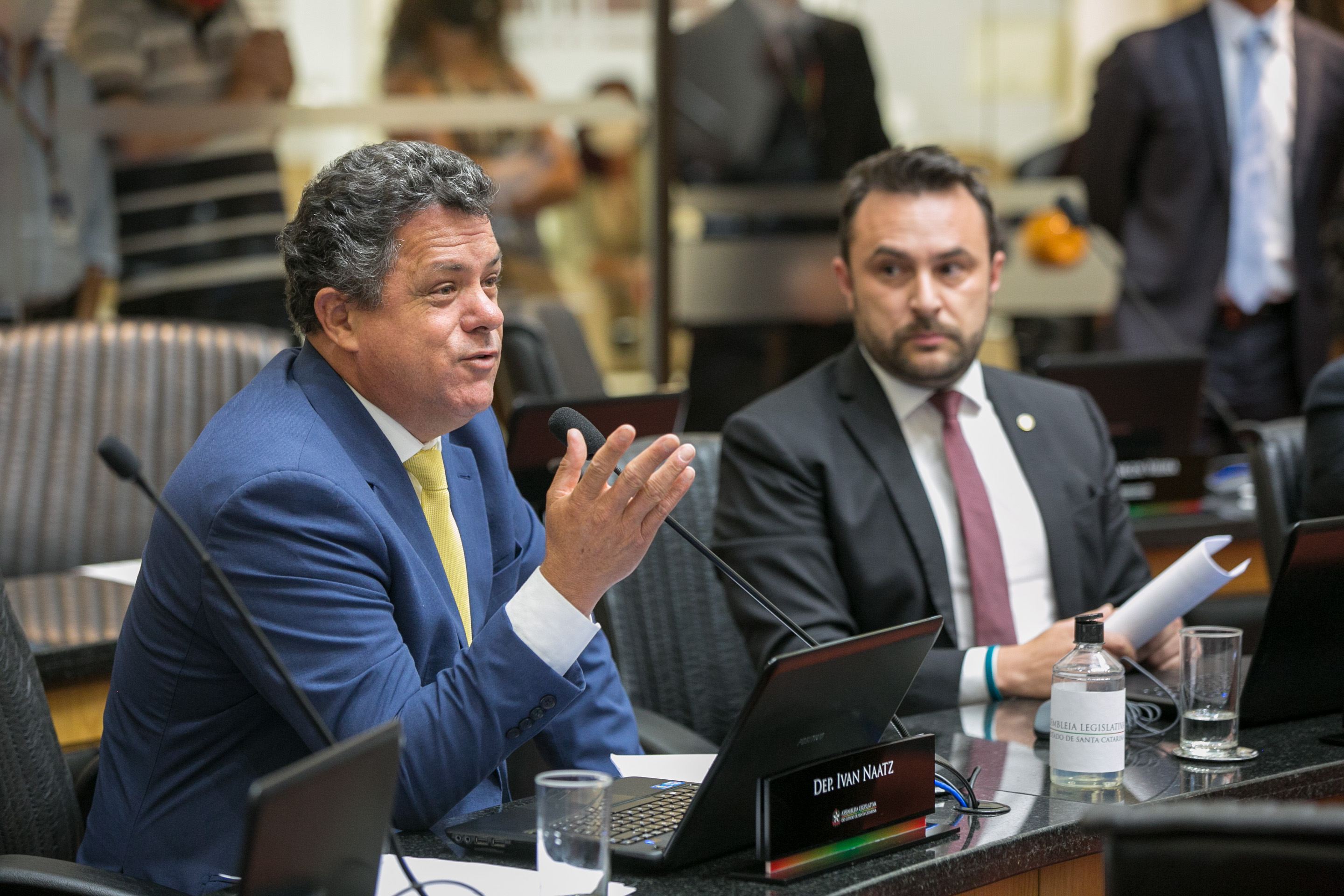 Deputado Ivan Naatz (PL) e Deputado Marcius Machado (PL)