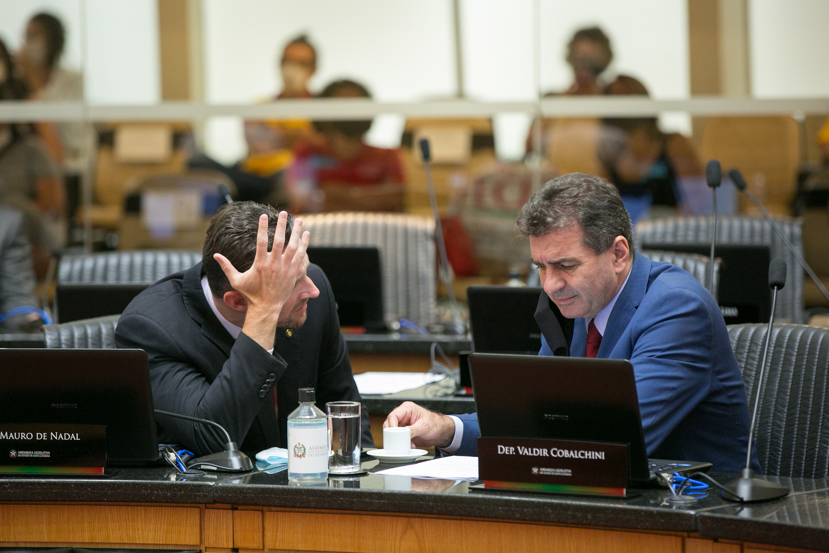 Deputado Fernando Krelling (MDB) e Deputado Valdir Cobalchini (MDB)