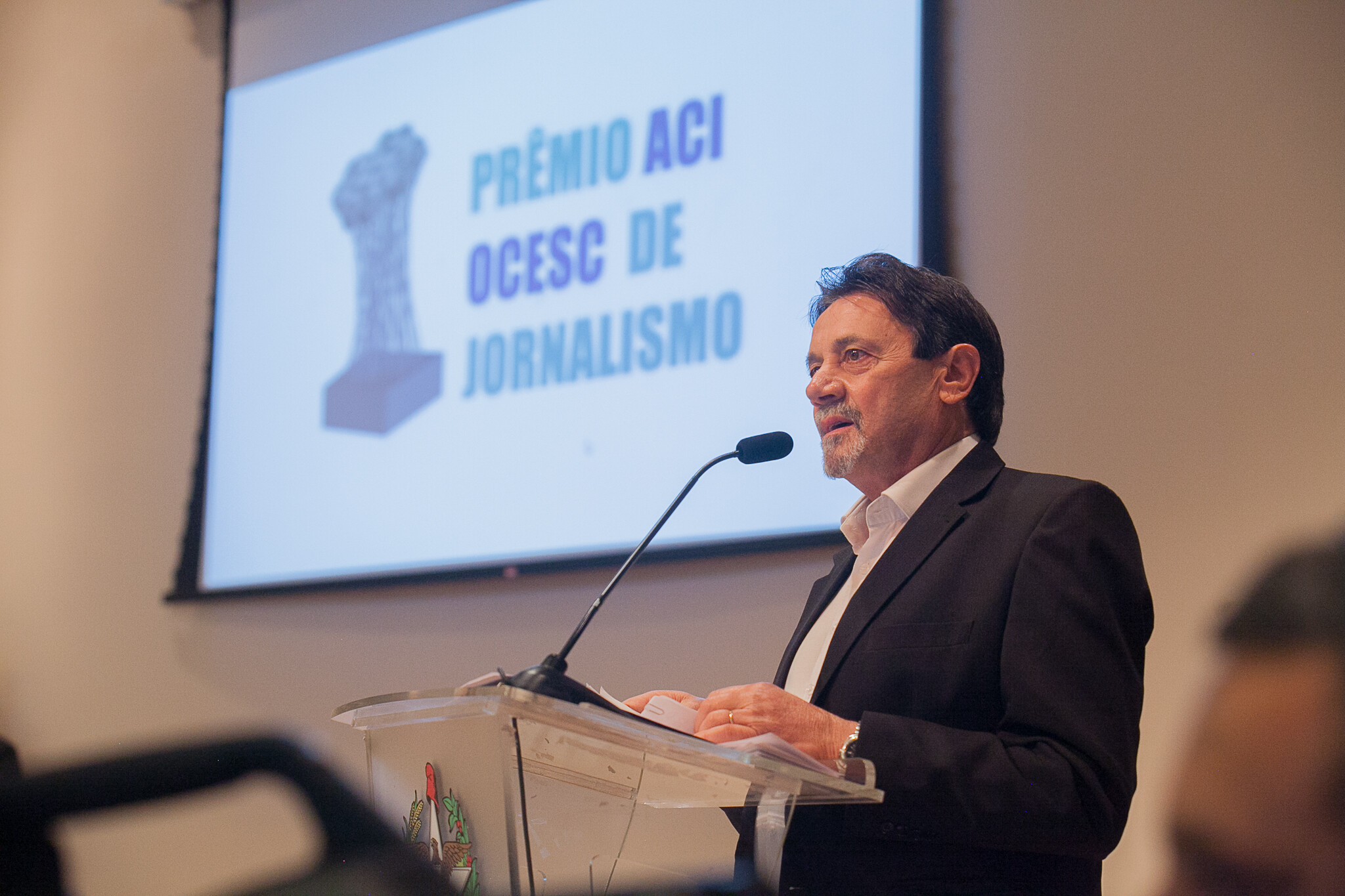 Luiz Vicente Suzin, presidente da Ocesc.