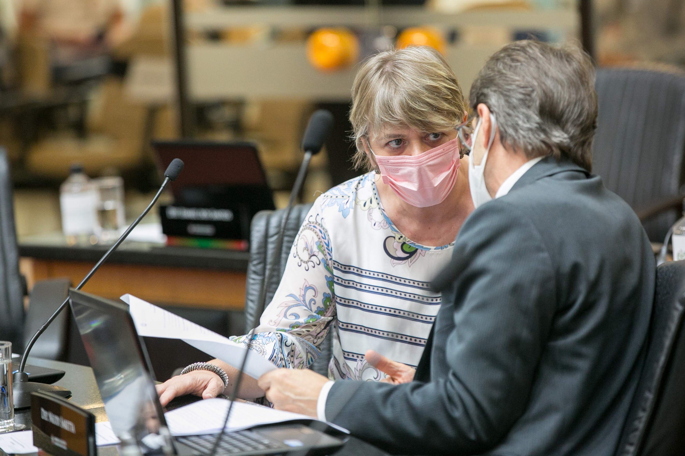 Deputada Luciane Carminatti (PT) e Deputado Neodi Saretta (PT)