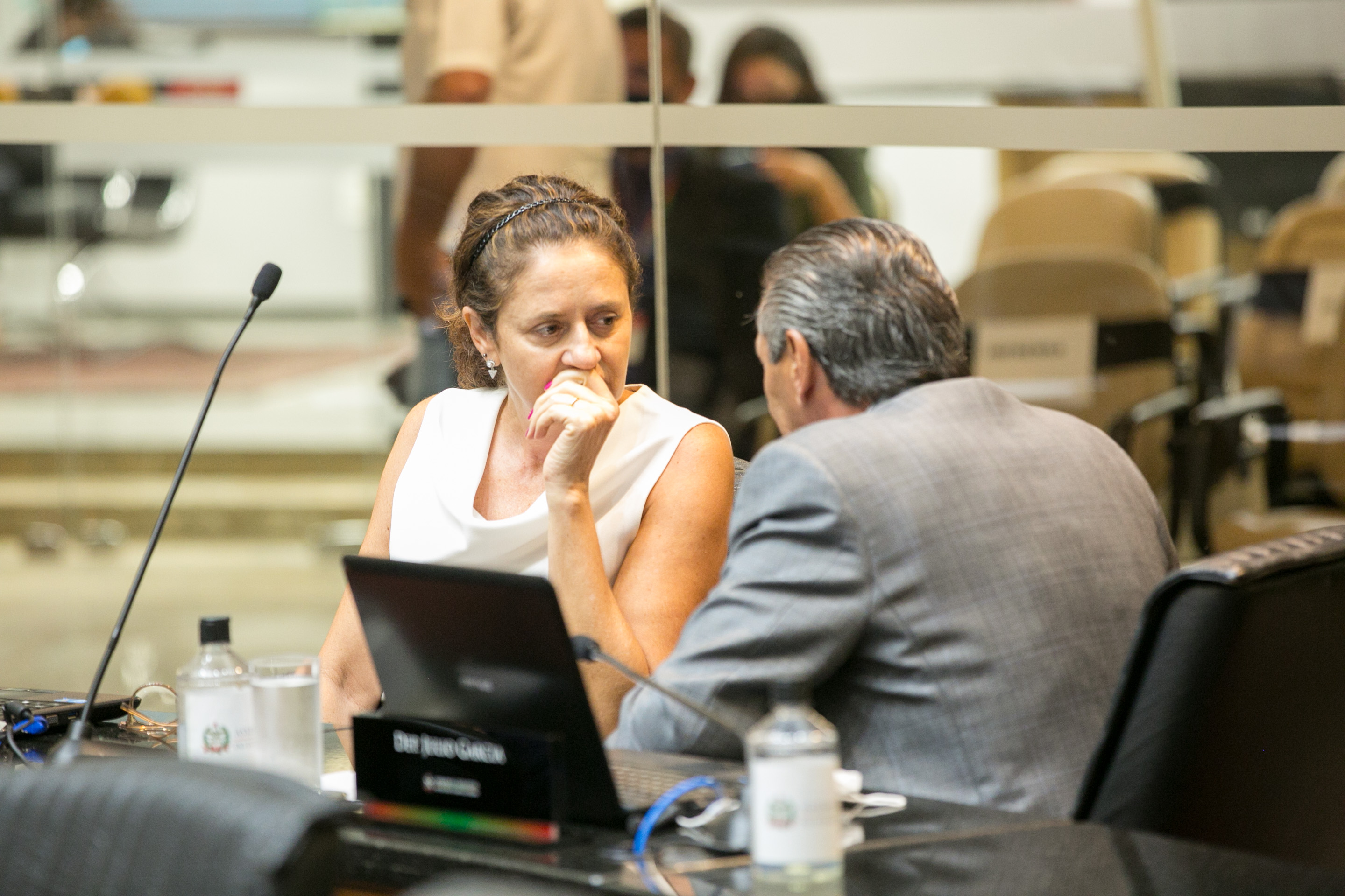 Deputada Marlene Fengler (PSD) e Deputado Julio Garcia (PSD)