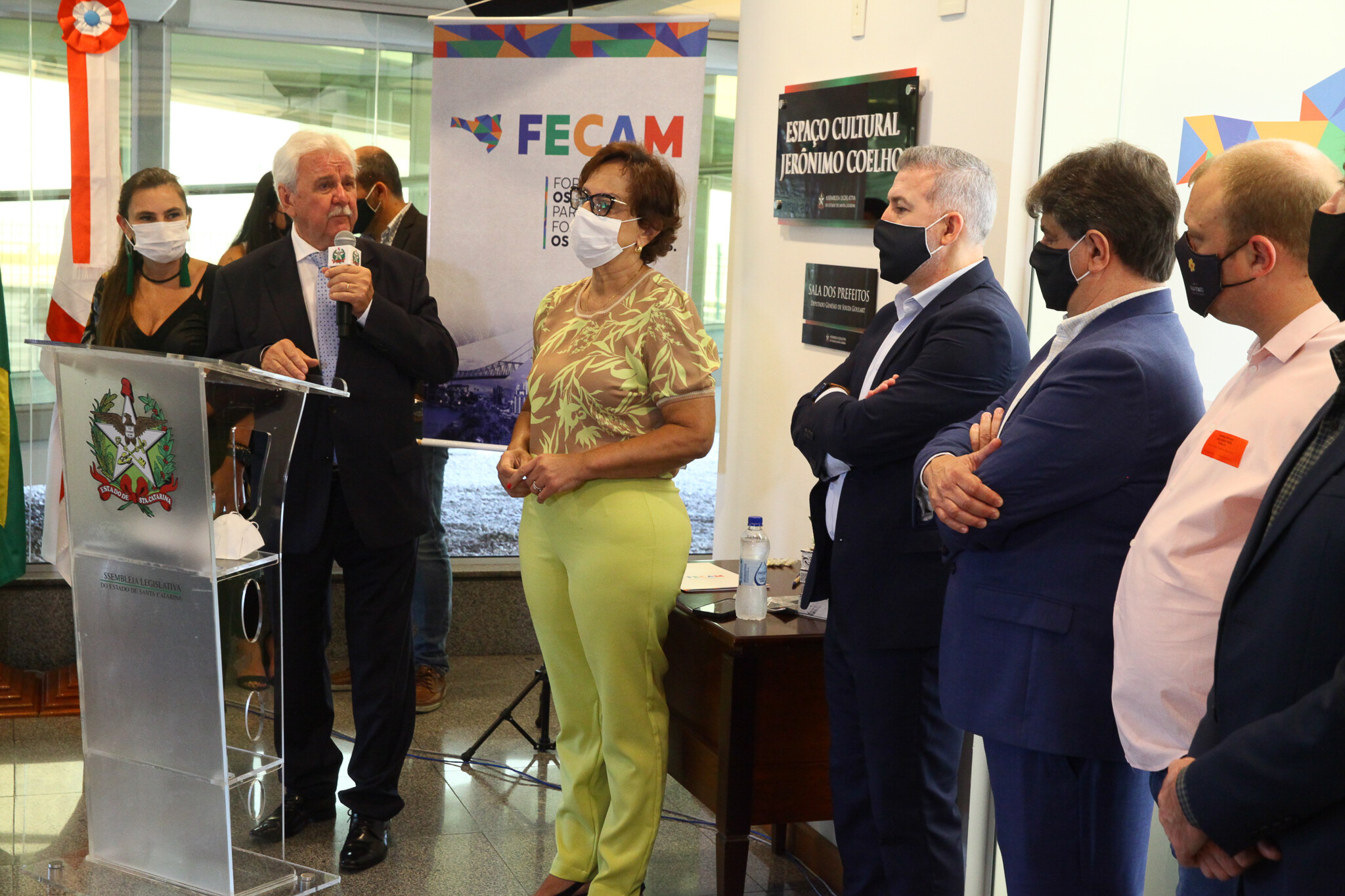 Nova diretoria da Fecam toma posse na Assembleia Legislativa