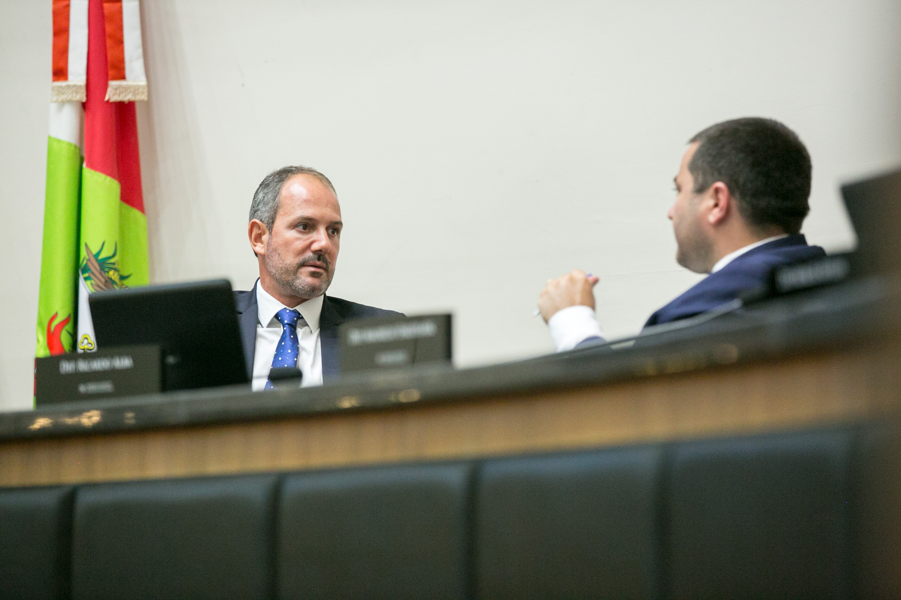 Deputado Laércio Schuster (PSB) e Deputado Ricardo Alba (PSL)