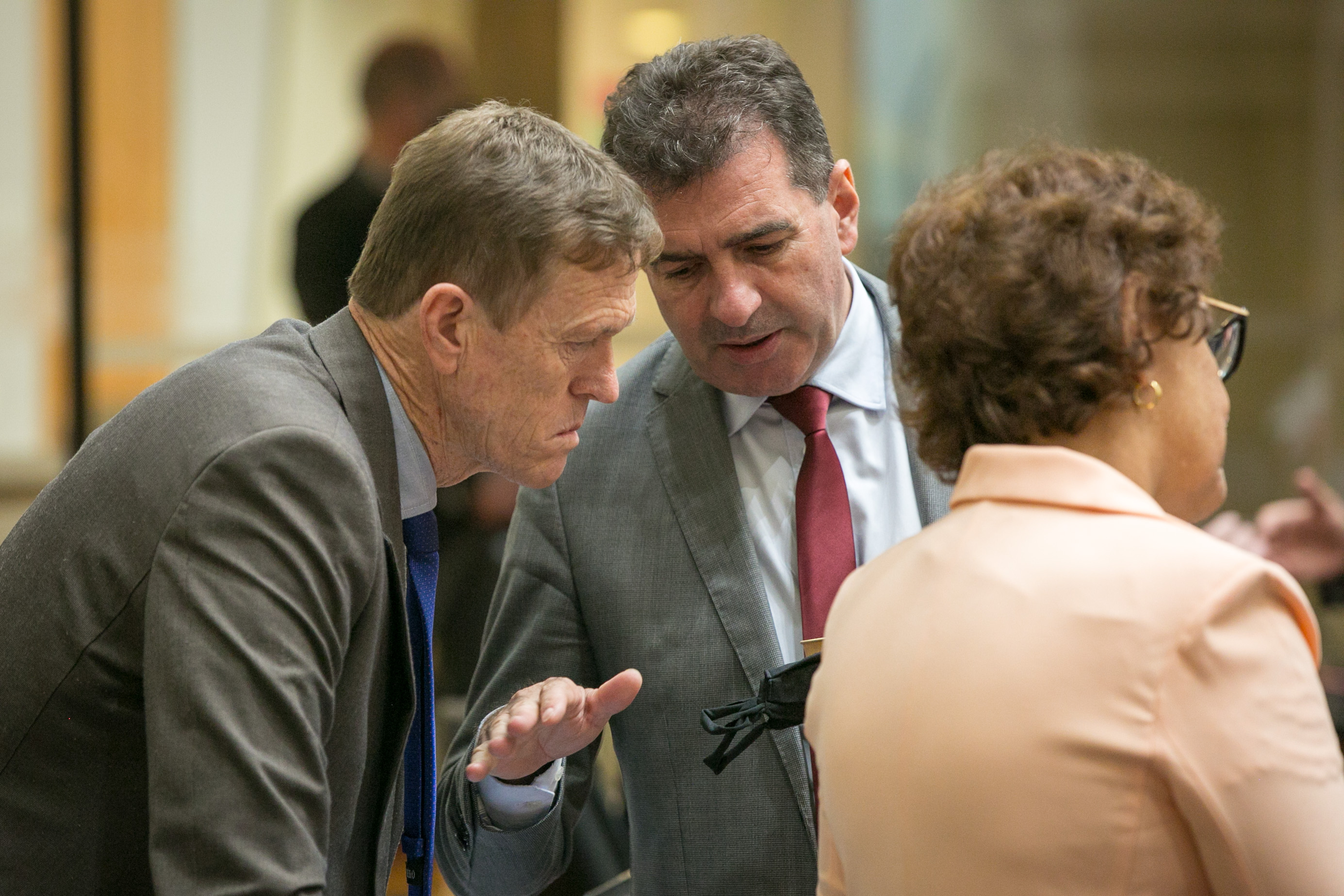 Deputado Volnei Weber (MDB) e Deputado Valdir Cobalchini (MDB)