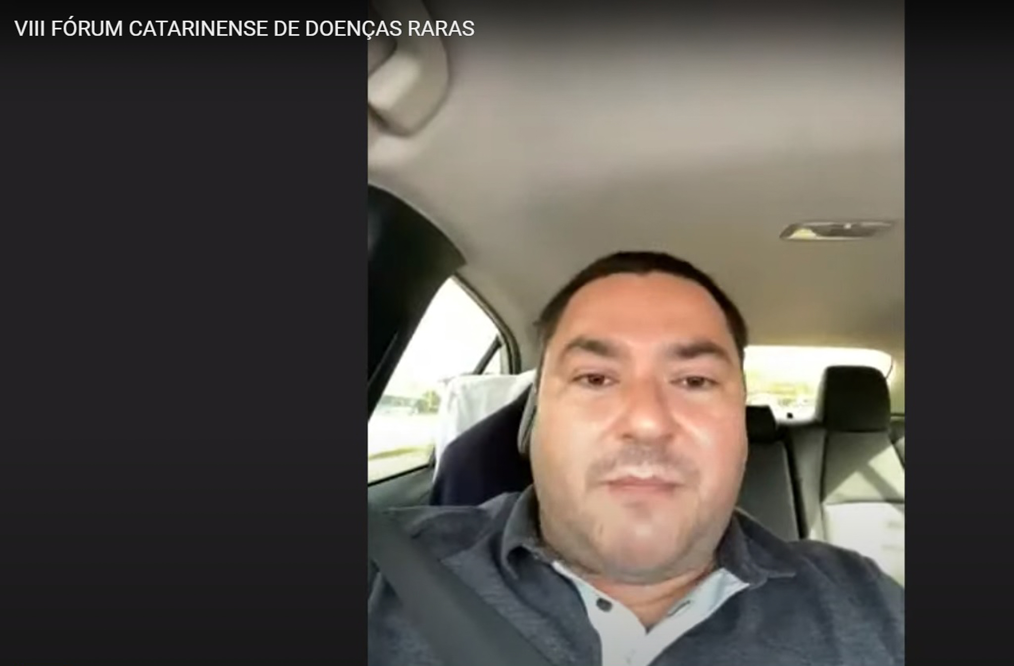 VII Fórum Catarinense de Doenças Raras - Deputado Ricardo Alba (PSL)