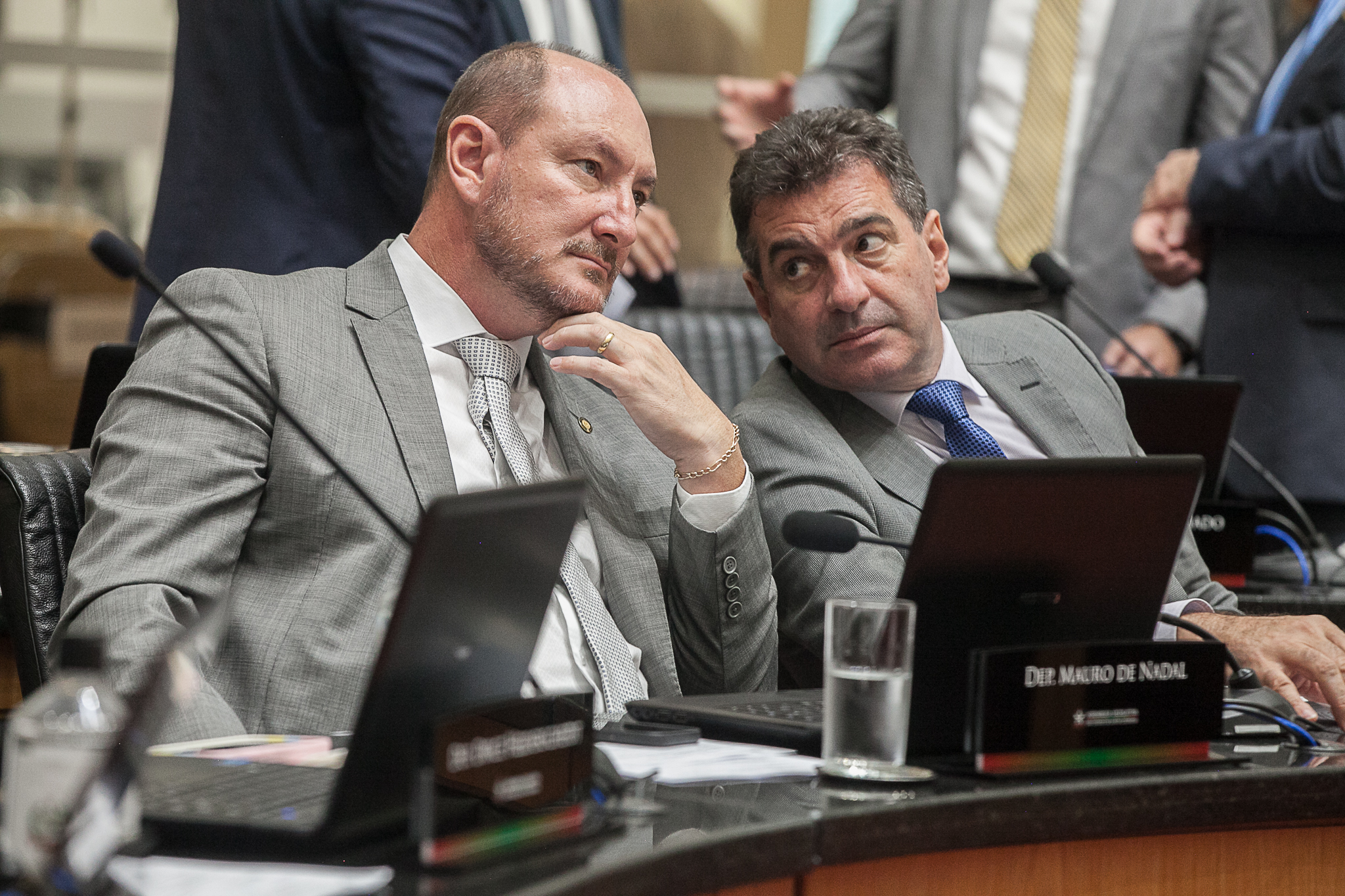 Deputado Mauro de Nadal (MDB), Deputado Valdir Cobalchini (MDB)