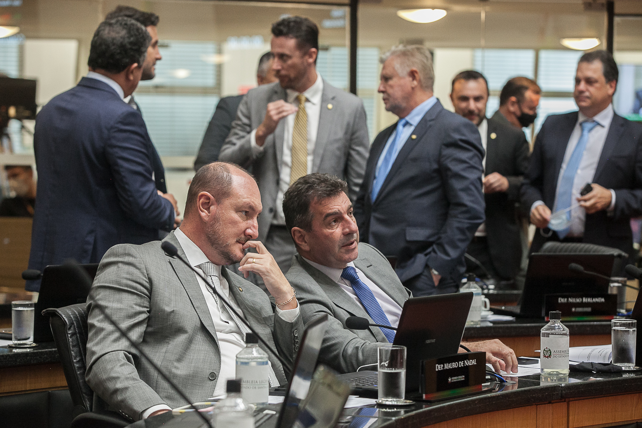 Deputado Mauro de Nadal (MDB), Deputado Valdir Cobalchini (MDB)