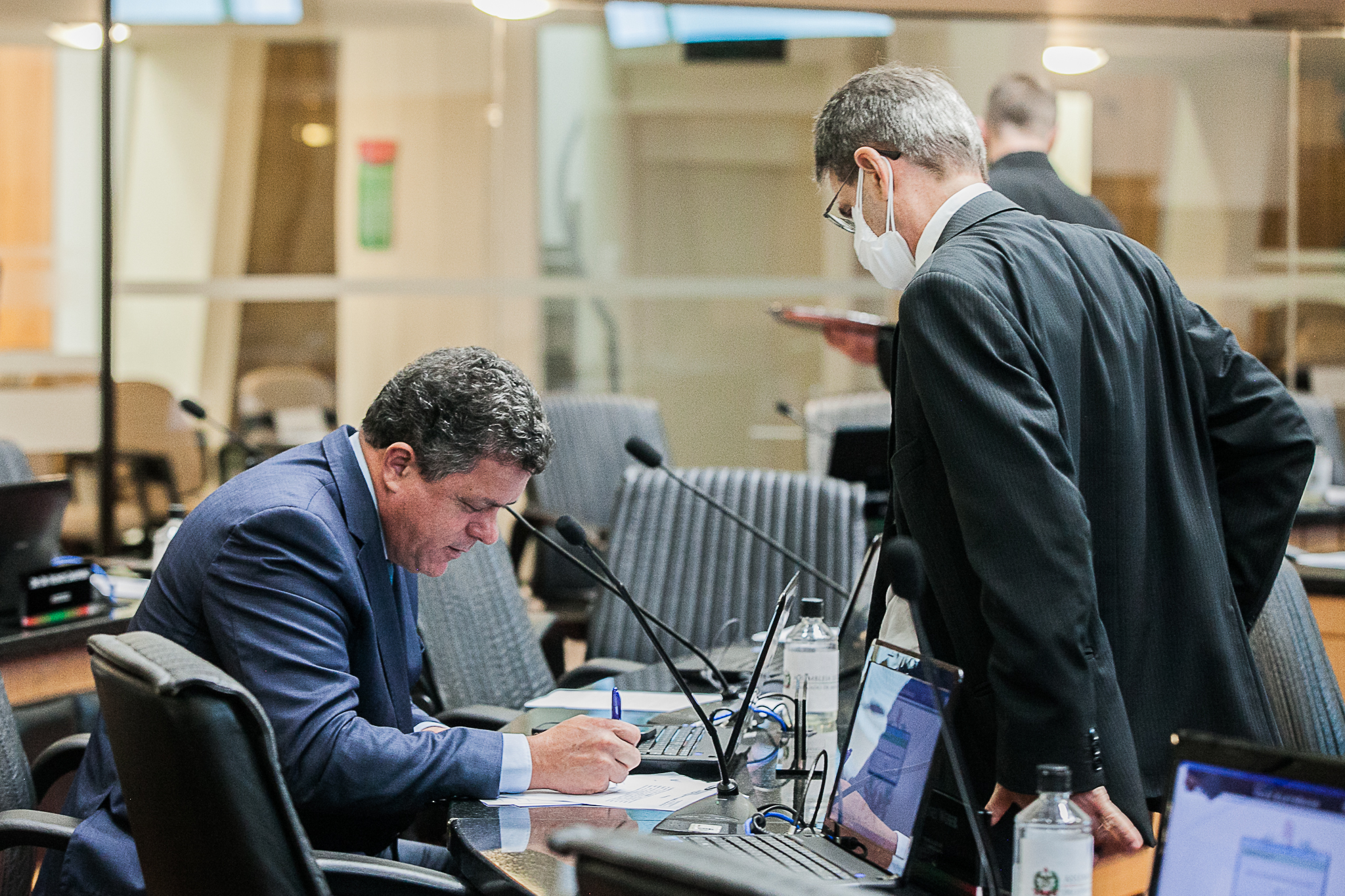 Deputado Ivan Natz (PL), Deputado Neodi Saretta (PT)