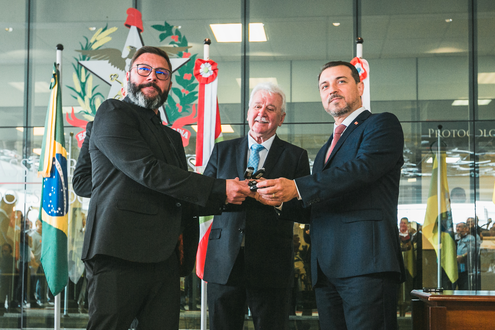 Entrega de Viaturas para a Polícia Civil