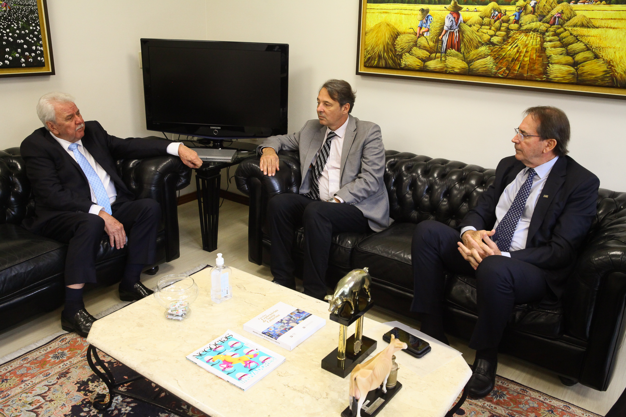 Visita Institucional do Presidente da Fiesc