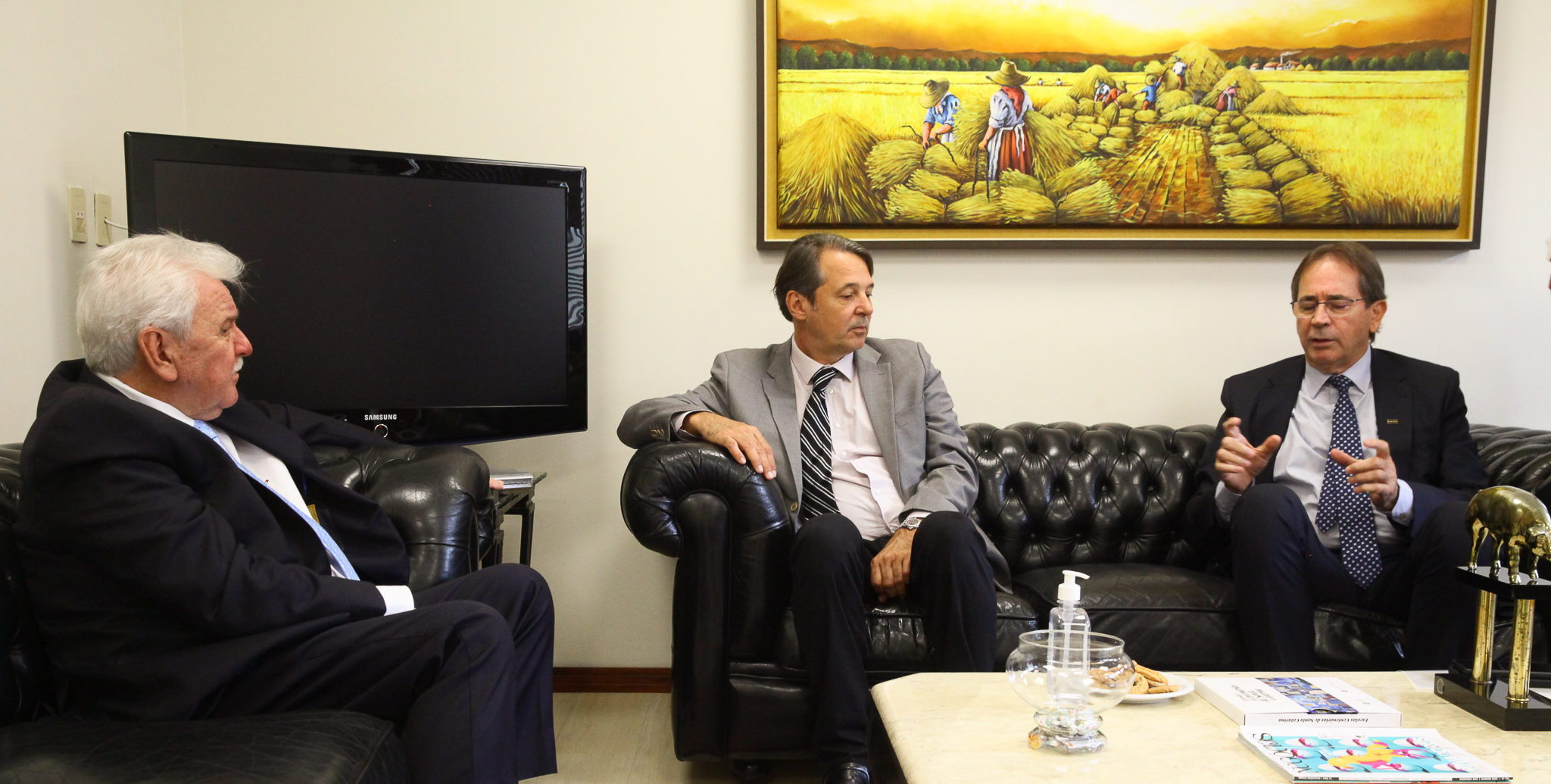 Visita Institucional do Presidente da Fiesc