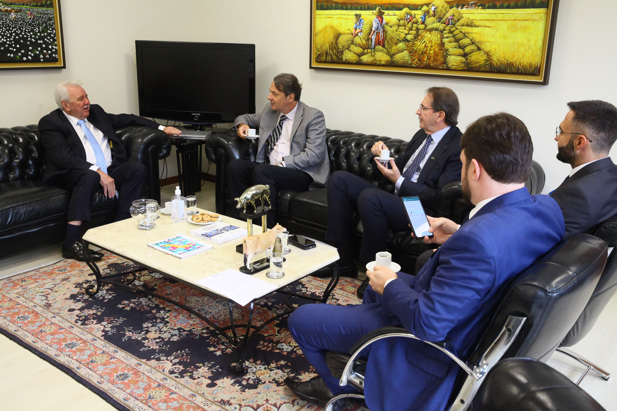 Visita Institucional do Presidente da Fiesc