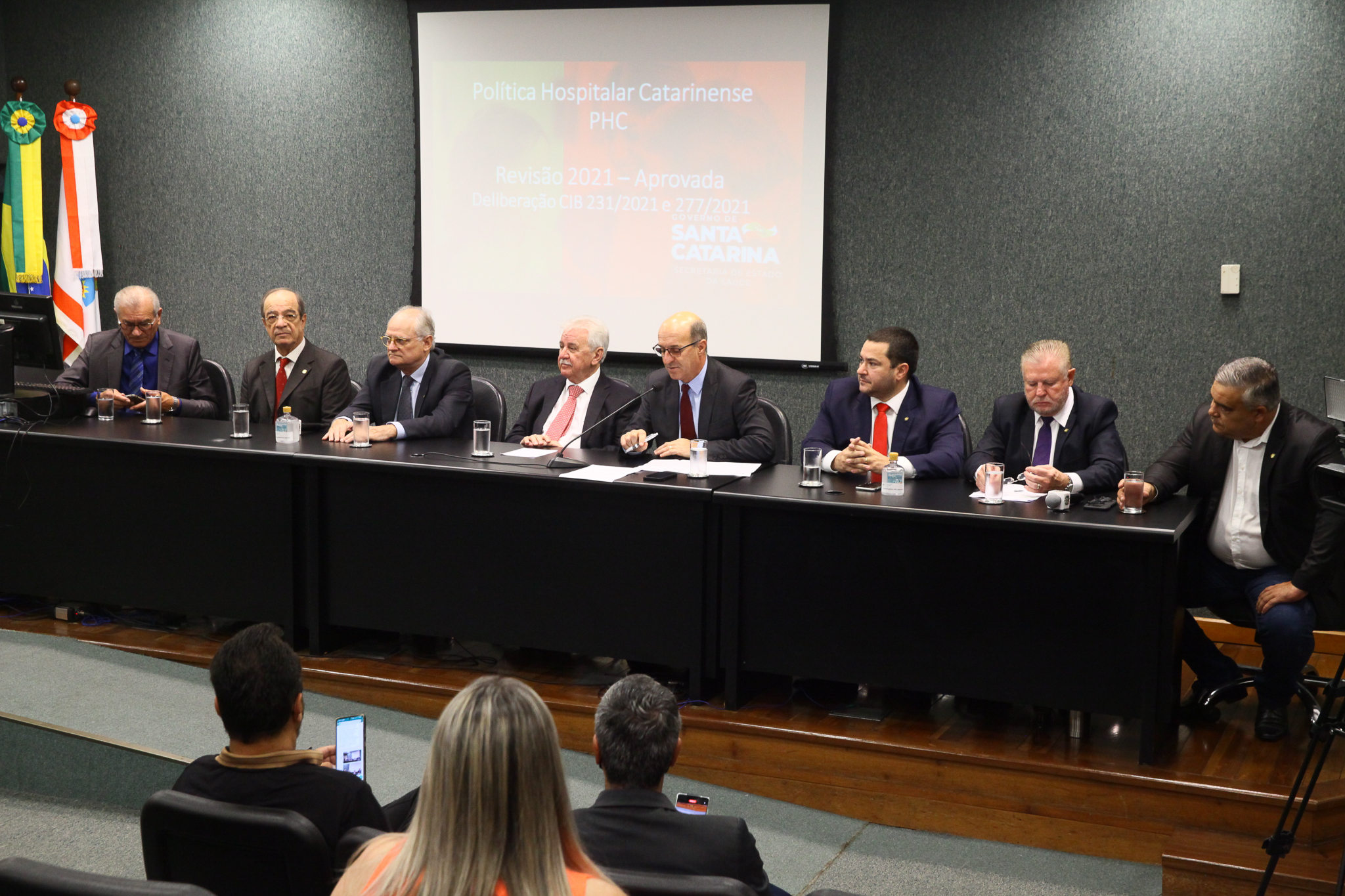 Reunião de Instalação da Frente Parlamentar em Defesa da Saúde Catarinense