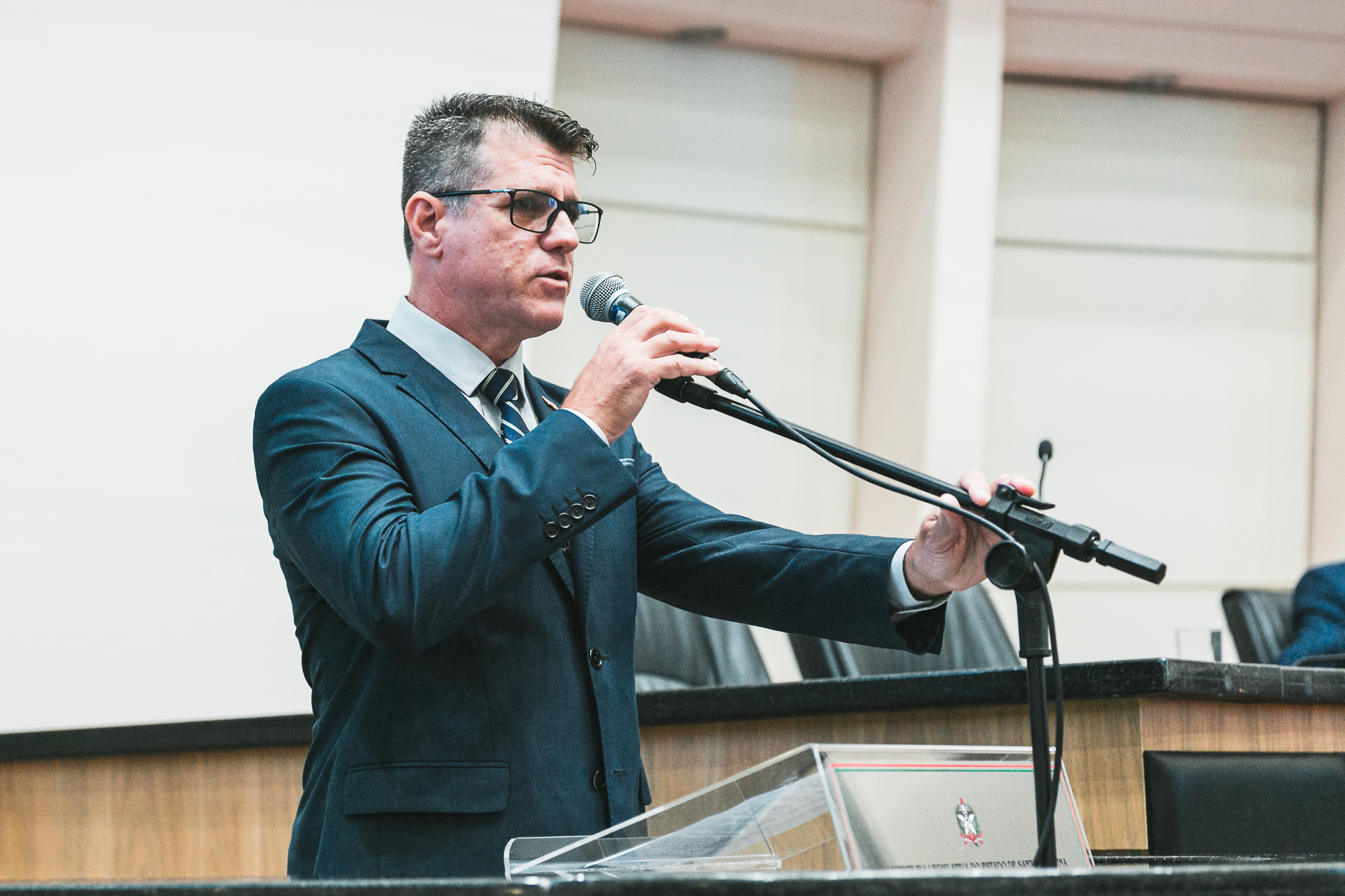 Rudinei Floriano, Presidente do IMETRO-SC