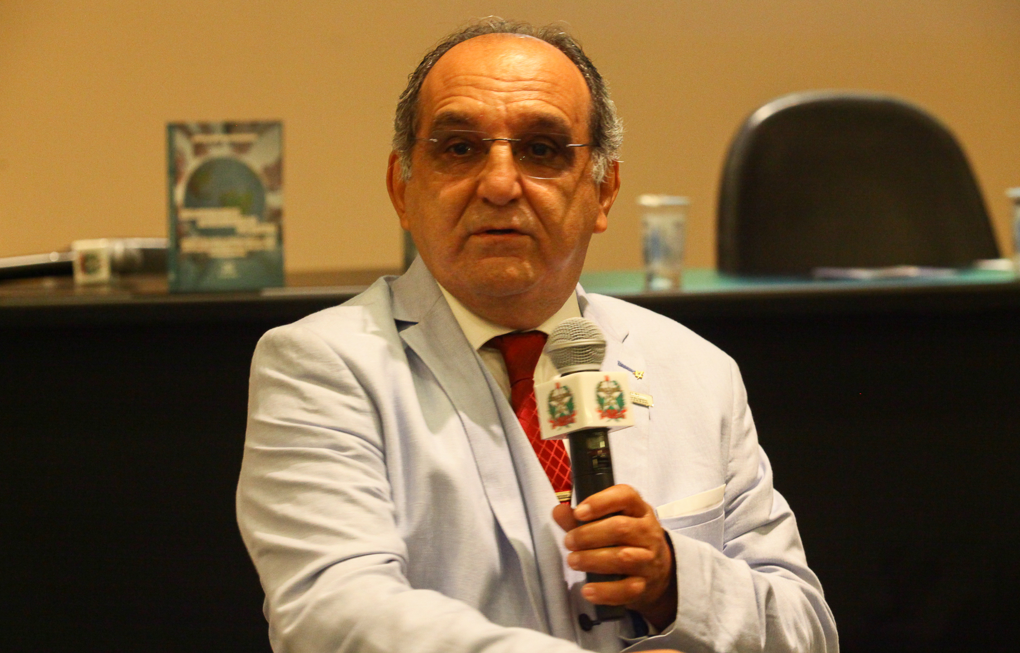 Encontro Estadual dos Vereadores 2022 - Prof. Dr. Elias Rocha Gonçaves, presidente da Associação das Escolas Legislativas de de Contas do RJ.