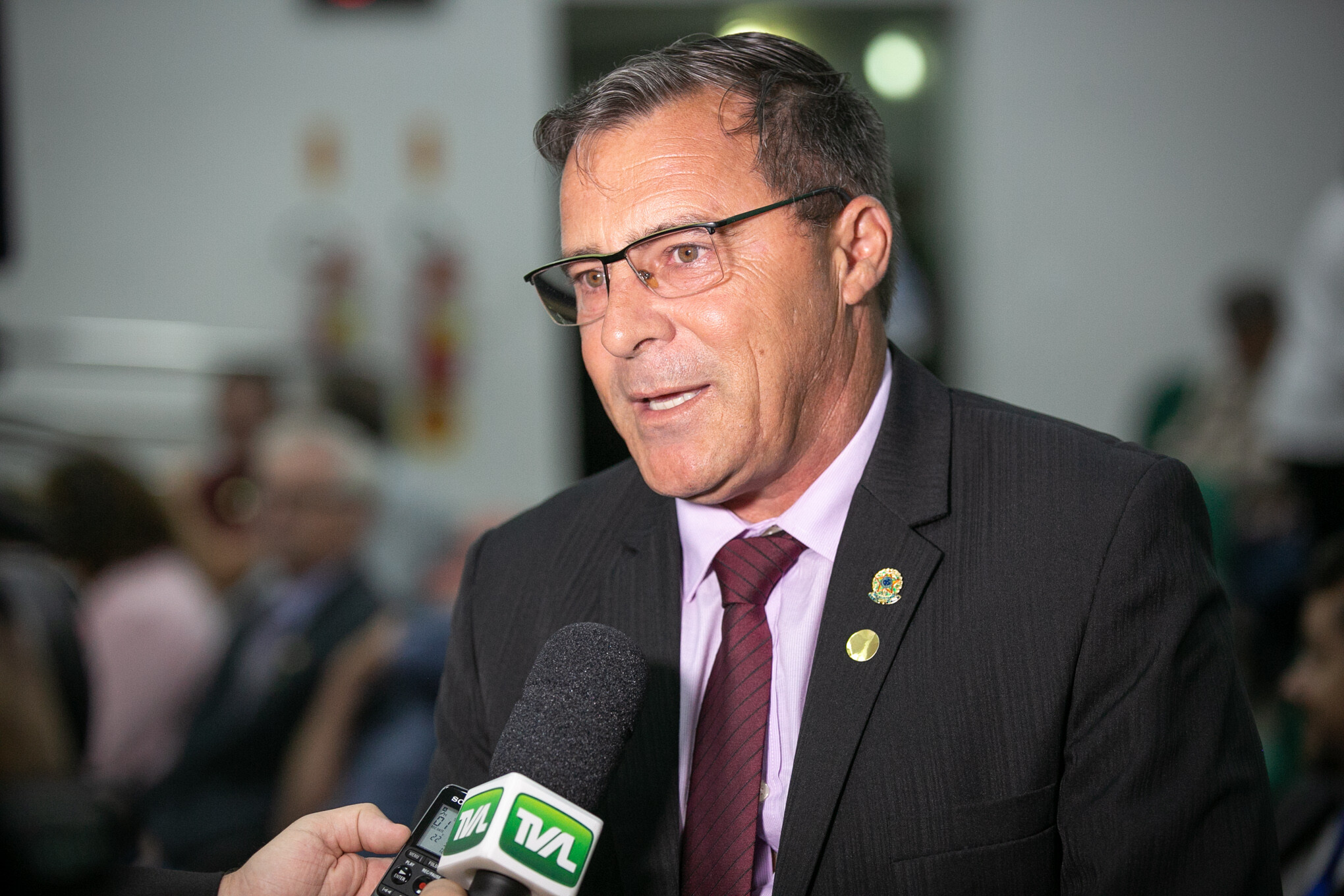 Vereador Flávio Molinari, prefeito em exercício de Indaial.
