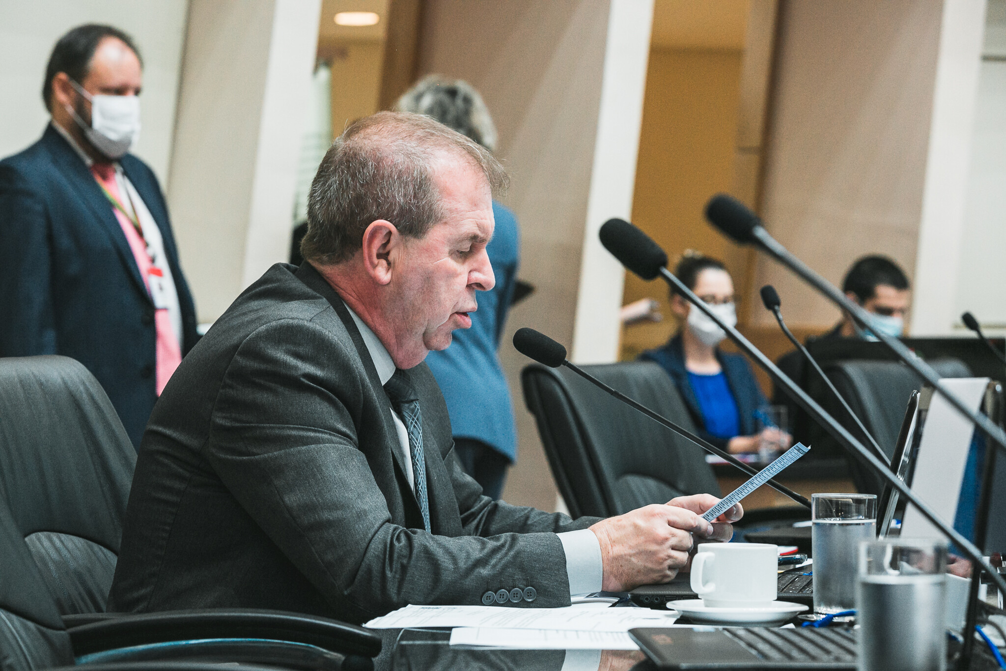 Deputado Maurício Eskudlark, que presidiu a sessão.