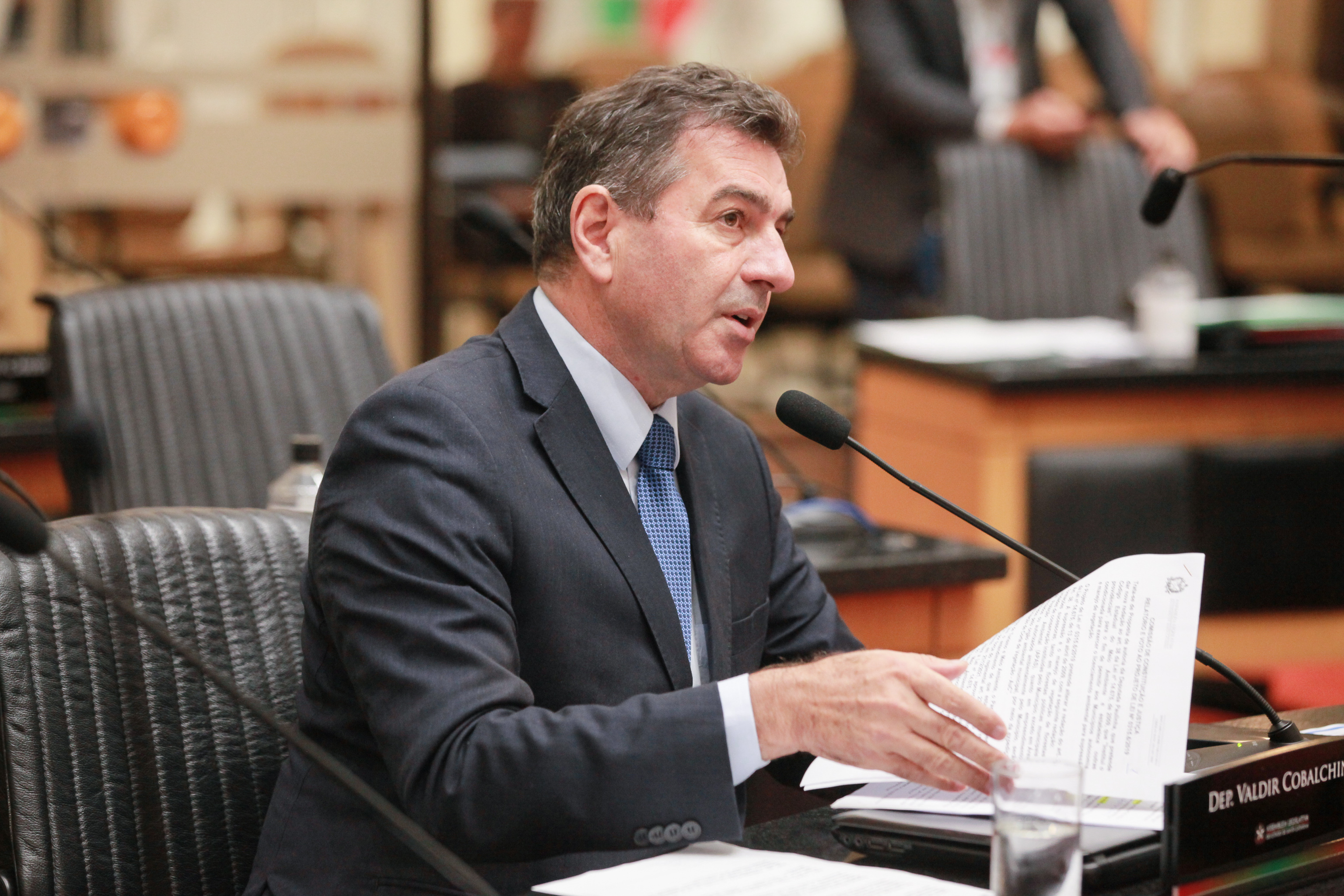 - Deputado Valdir Cobalchini (MDB)