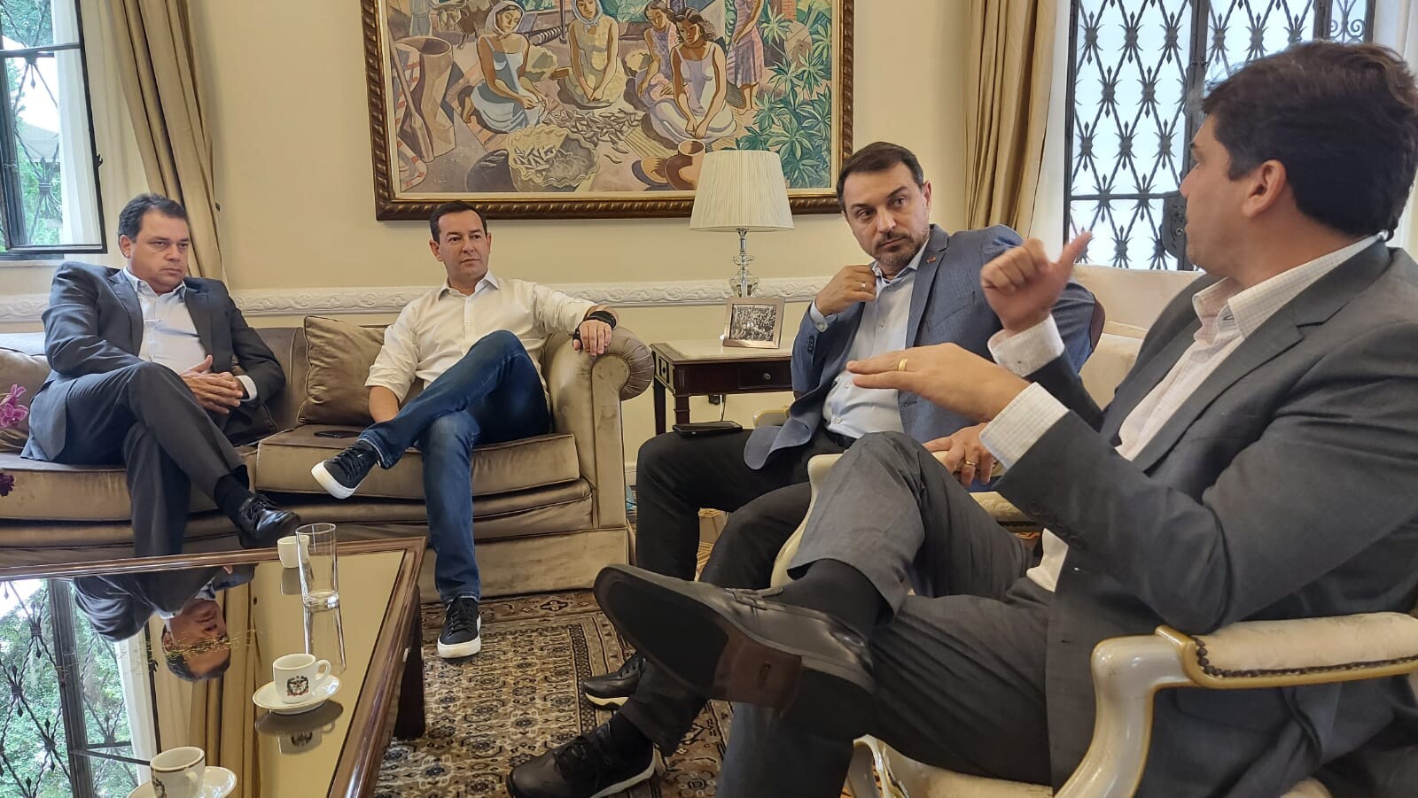 Chuva de granizo: reunião com governador em busca de recursos