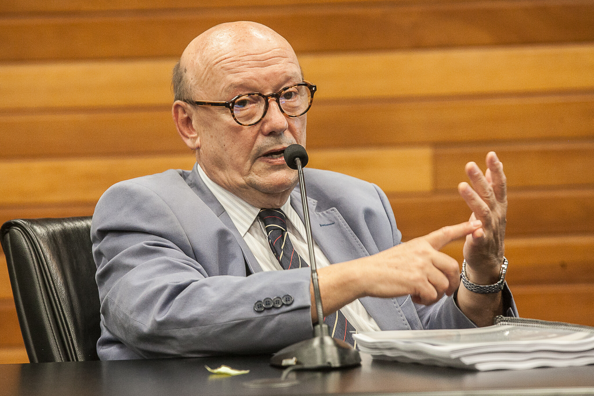 Secretário-executivo da Câmara de Assuntos de Transporte e Logística da Fiesc, Egídio Antônio Martorano