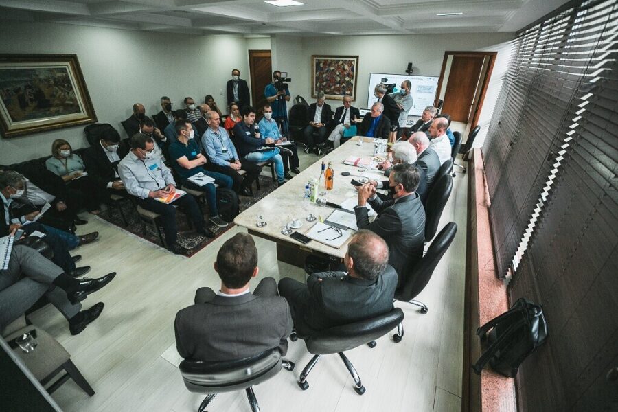 Reunião entre Deputados, Governo e Setor Produtivo para discutir o ICMS