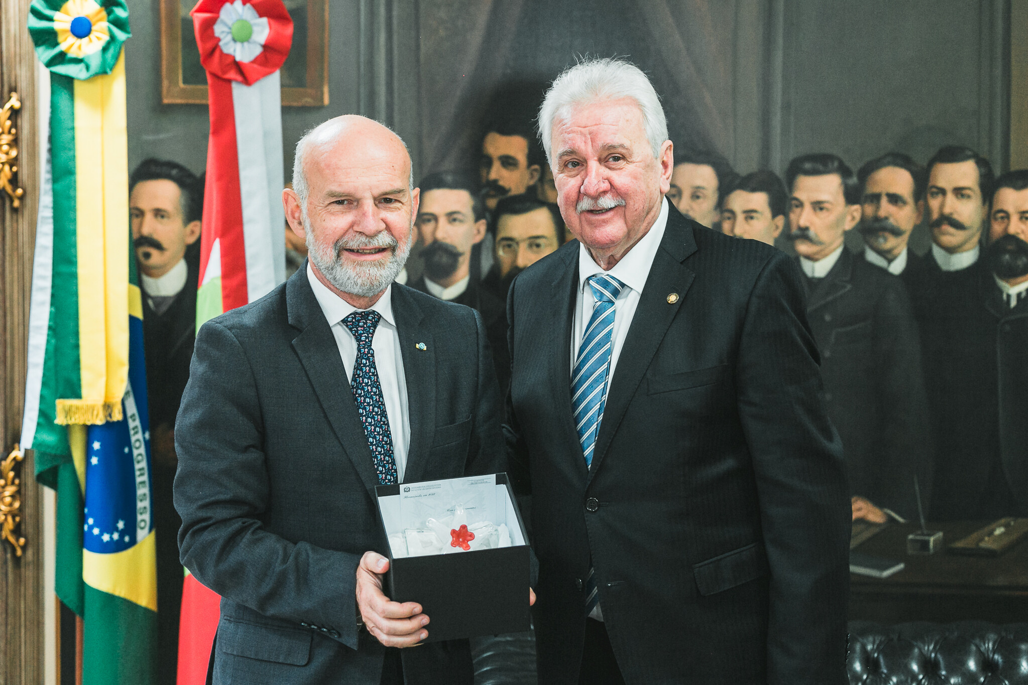 Representação diplomática luxemburguesa realiza visita para reforçar laços com SC