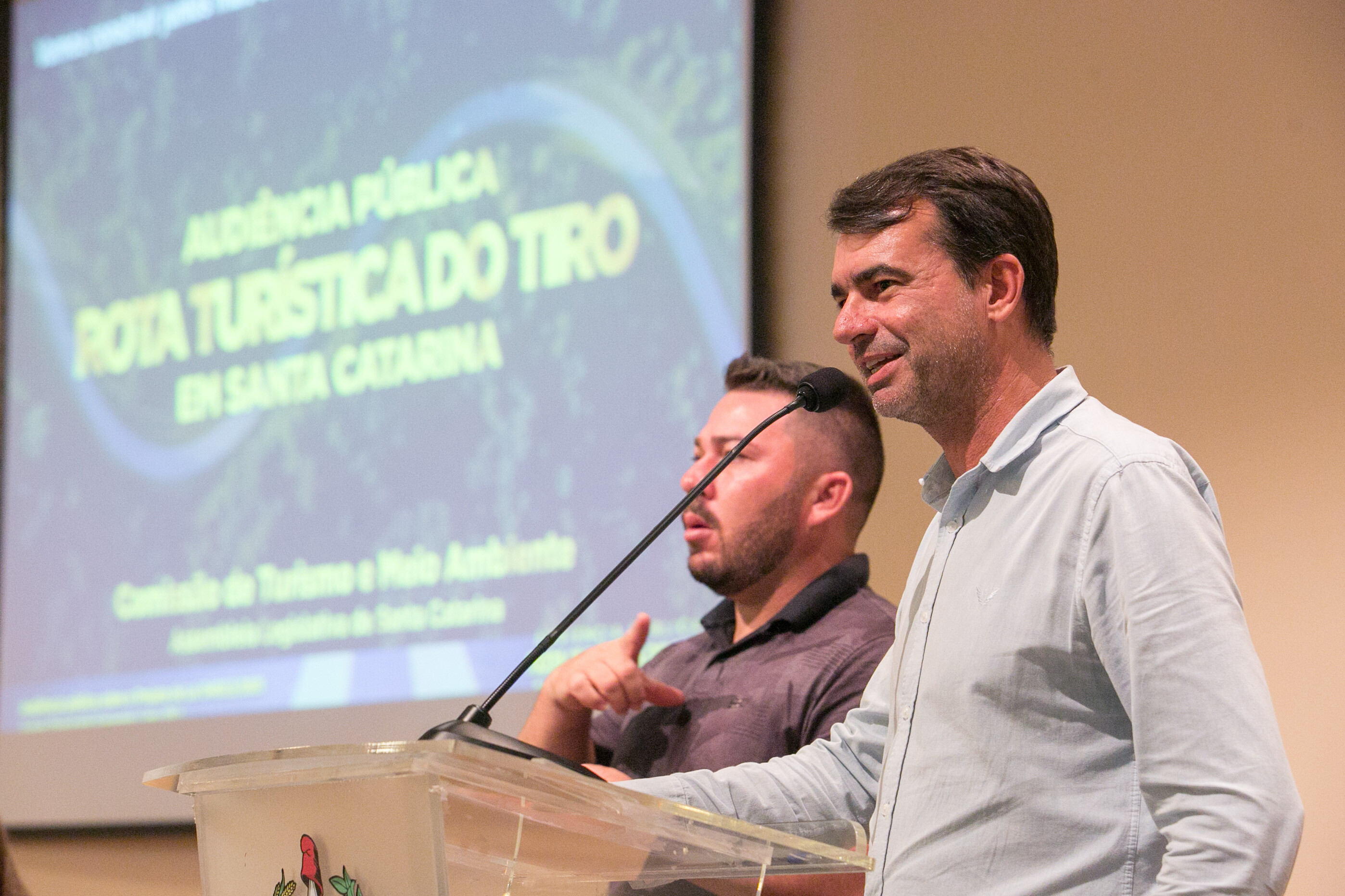 Jeferson Ramos Batista, que atua como gerente de Políticas e Projetos da Fesporte.