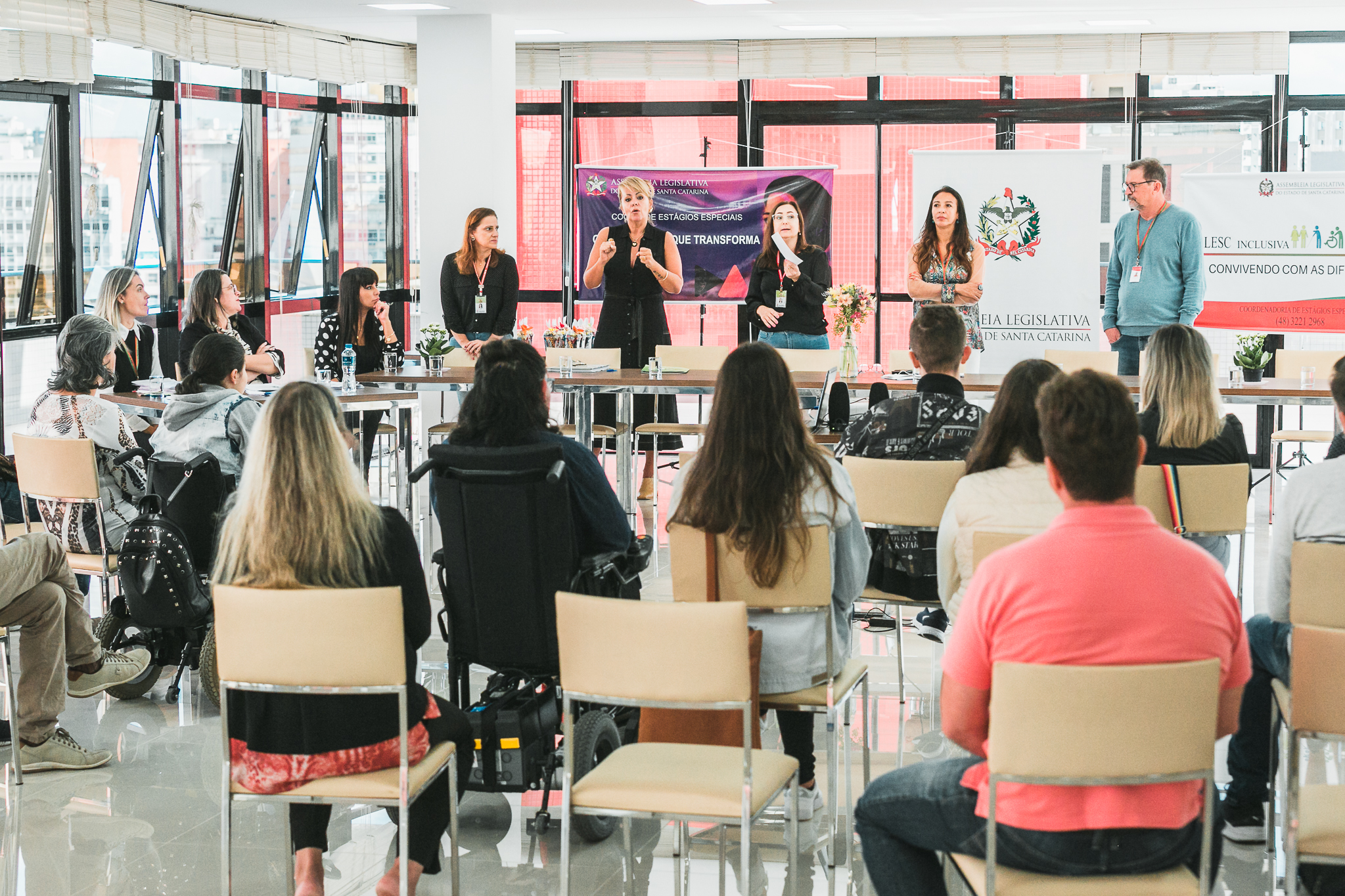 ALESC Inclusiva – Recepção de Estagiários com Necessidades Especiais