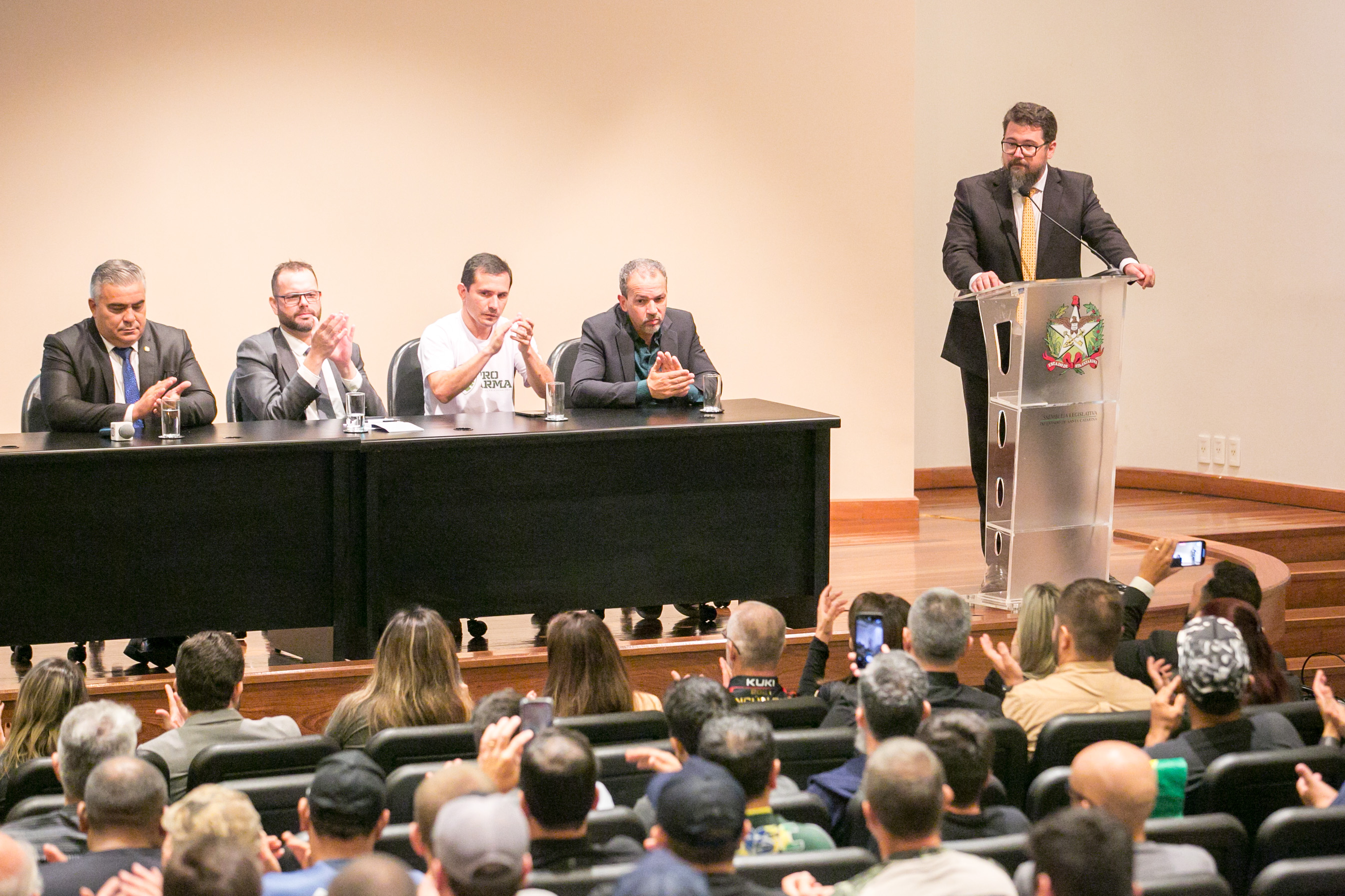 Presidente do PROARMAS, Marcos Pollon