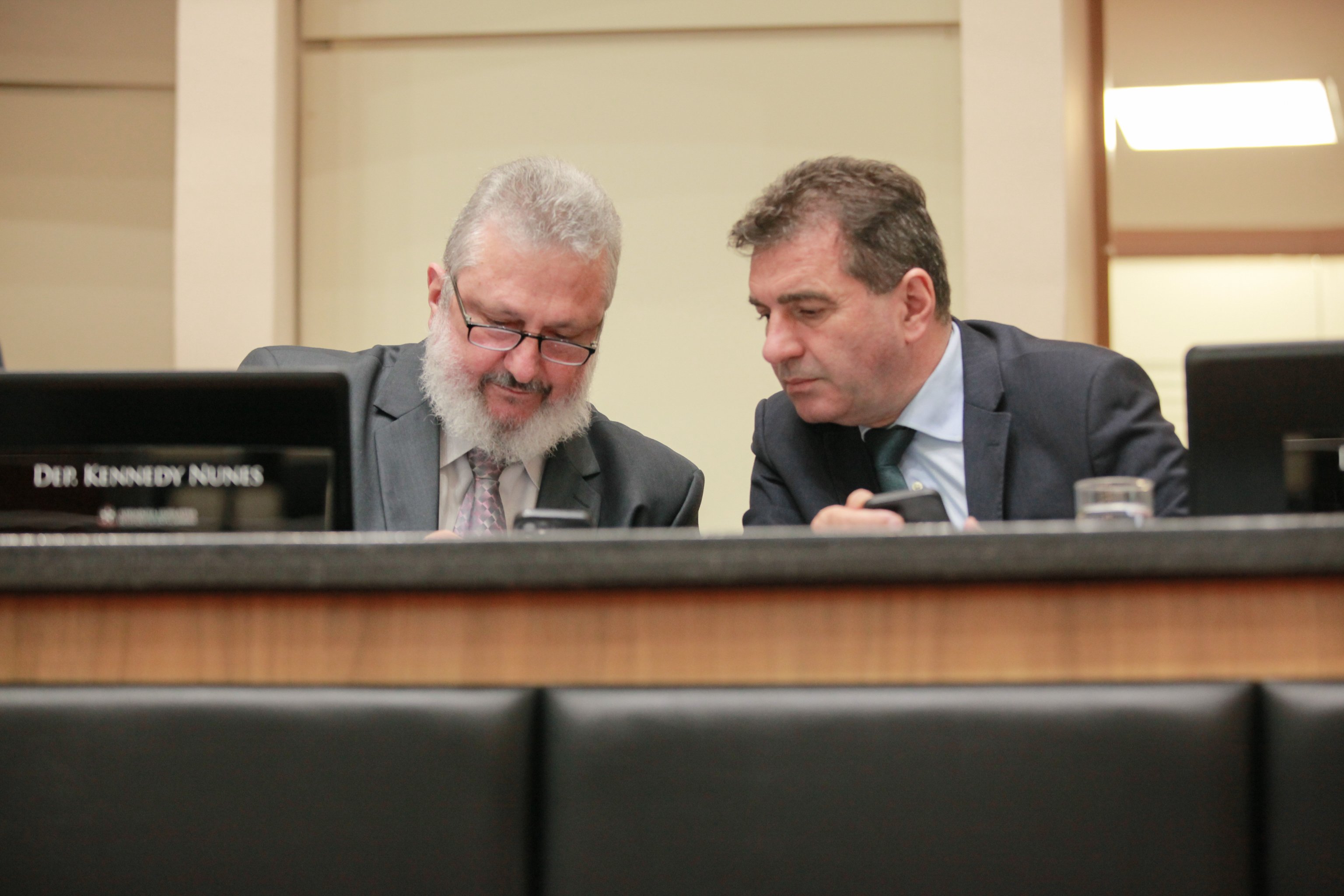 - Deputado Padre Pedro Baldisera (PT) - Deputado Valdir Cobalchini (MDB)