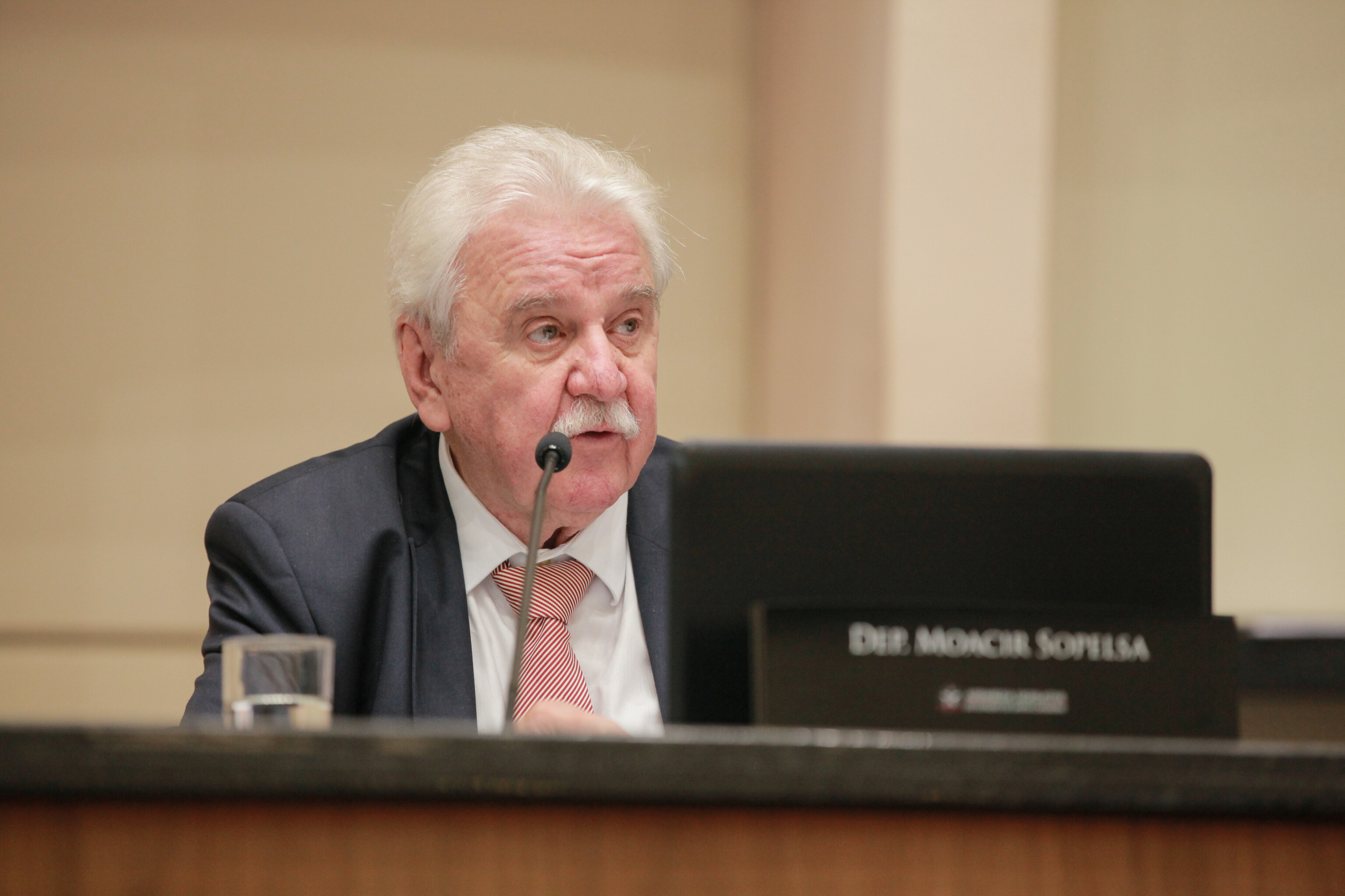 Deputado Moacir Sopelsa (MDB), presidente da Alesc