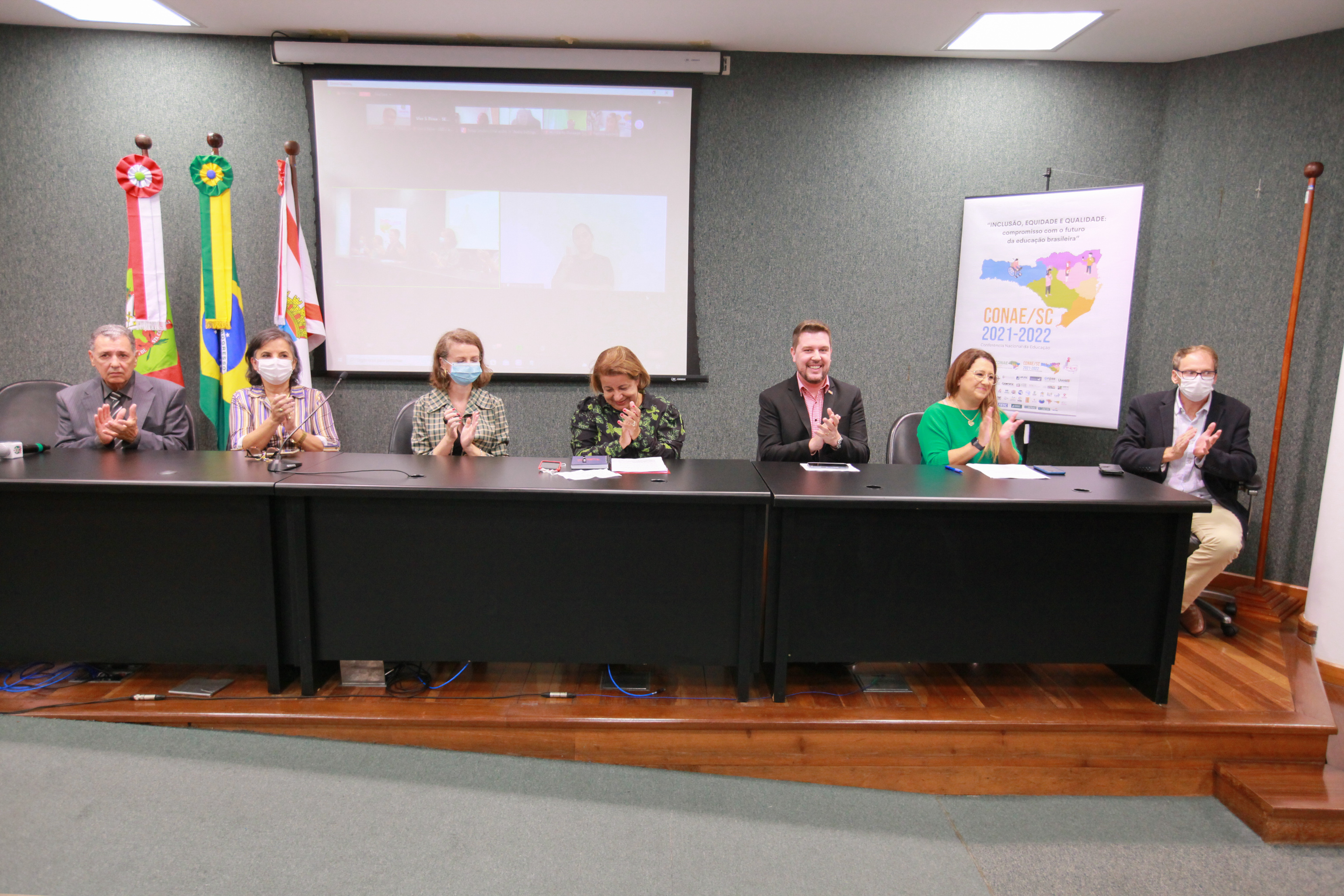 Abertura da Conferência Estadual de Educação de Santa Catarina – CONAE