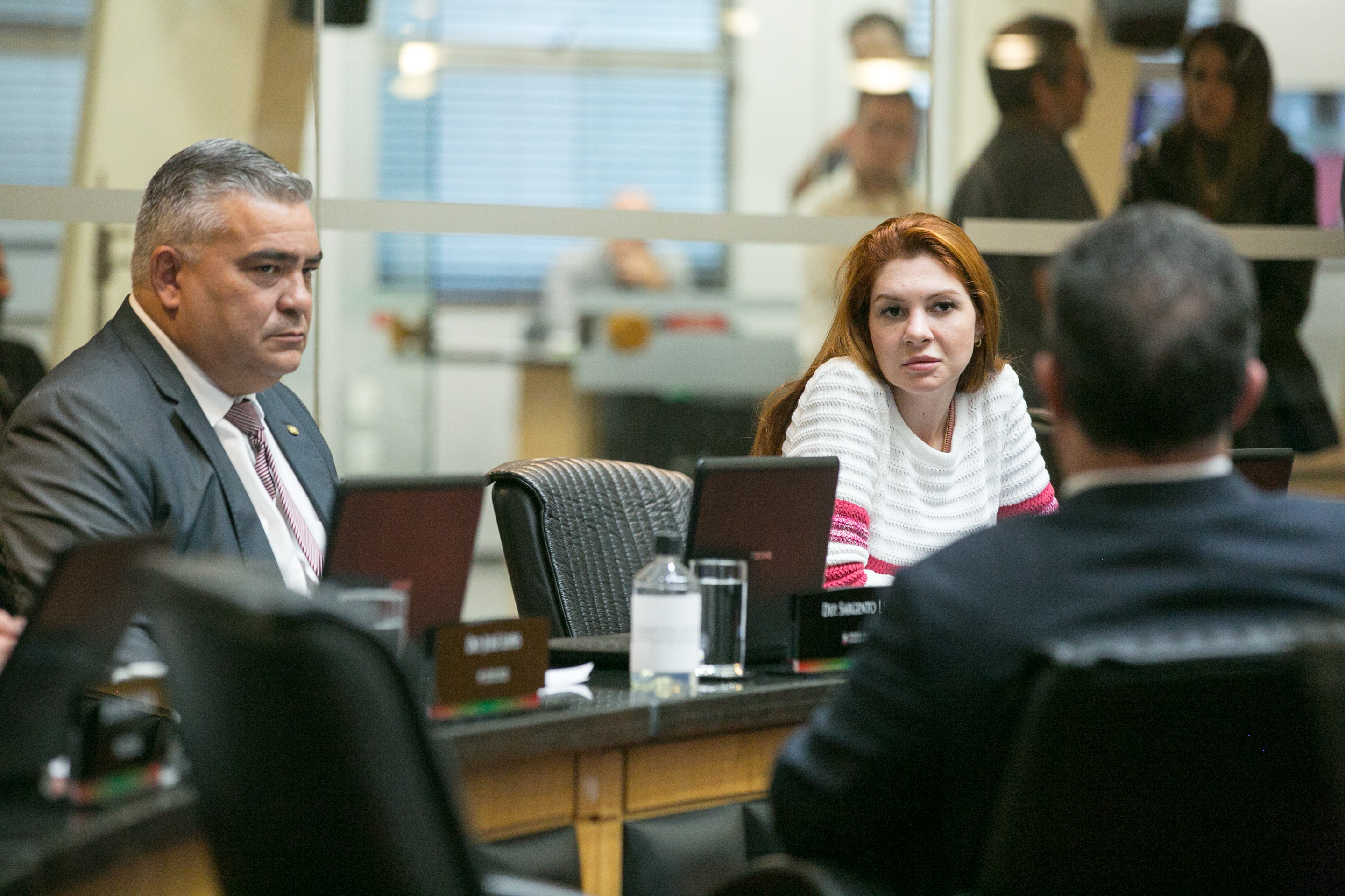 Deputado Sargento Lima (PL) e Deputada Ana Campagnolo (PL)