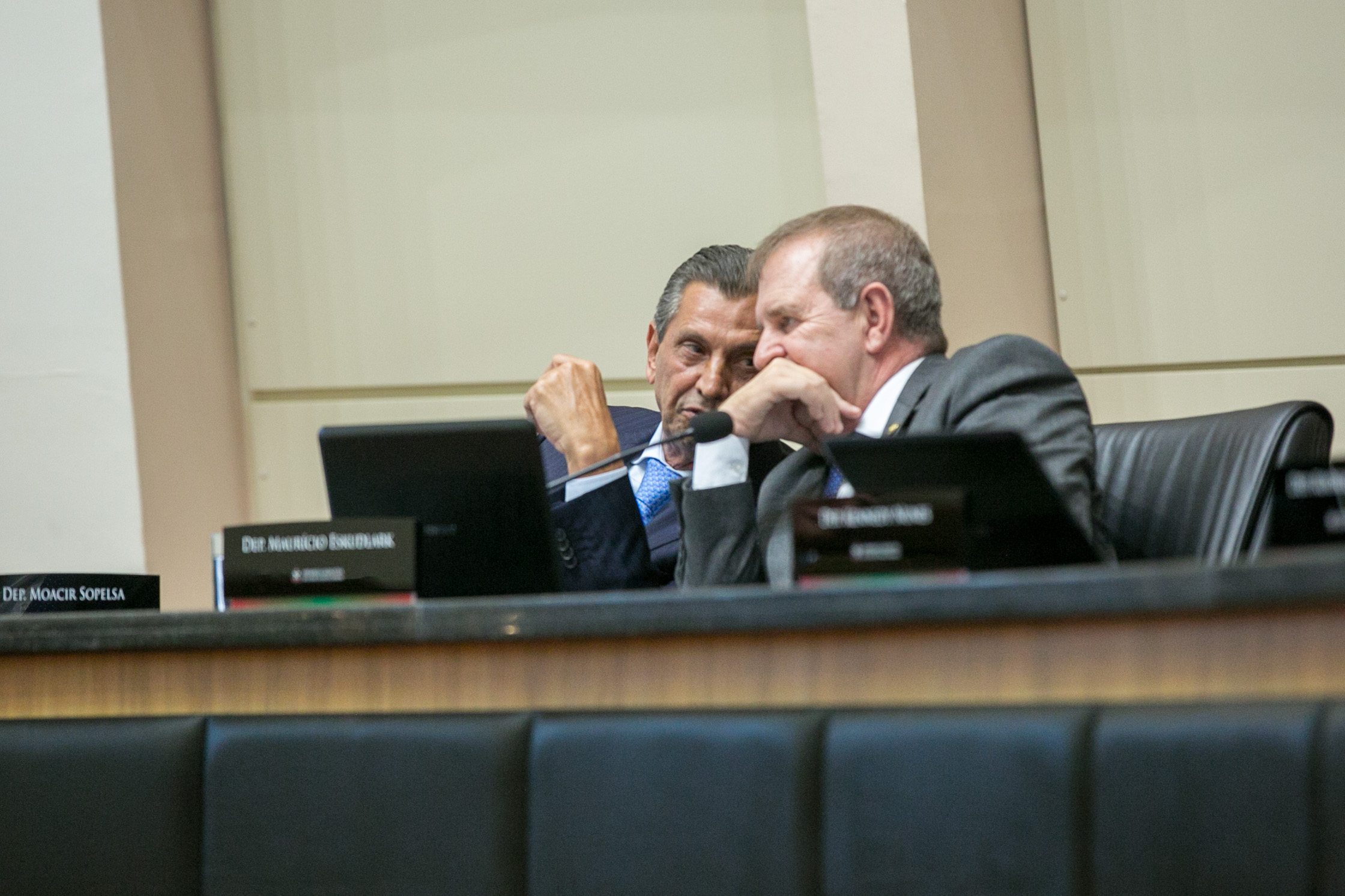Deputado Julio Garcia (PSD) e Deputado Maurício Eskudlark (PL)